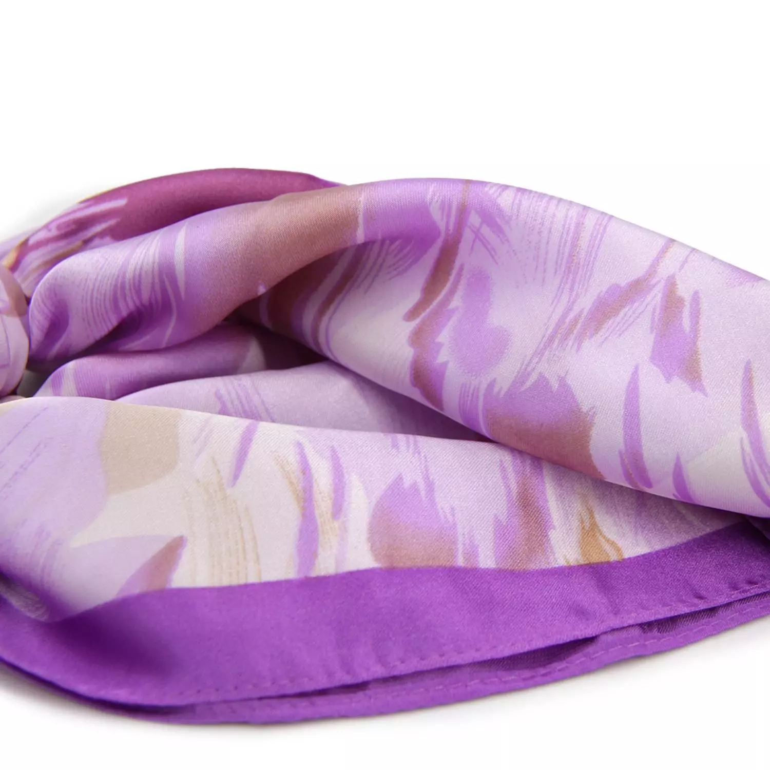 Pañuelo de satín flores de colores 314-2