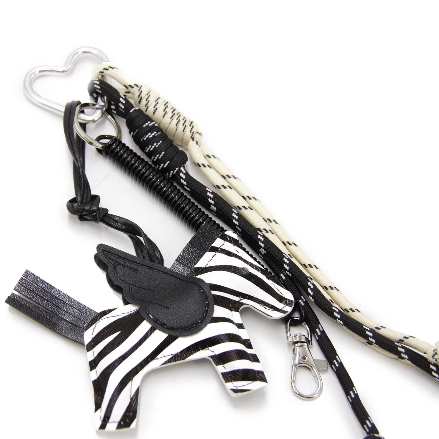 Llavero Charm Colgante Caballo Con Alas Cute Para Bolso 24cm-2
