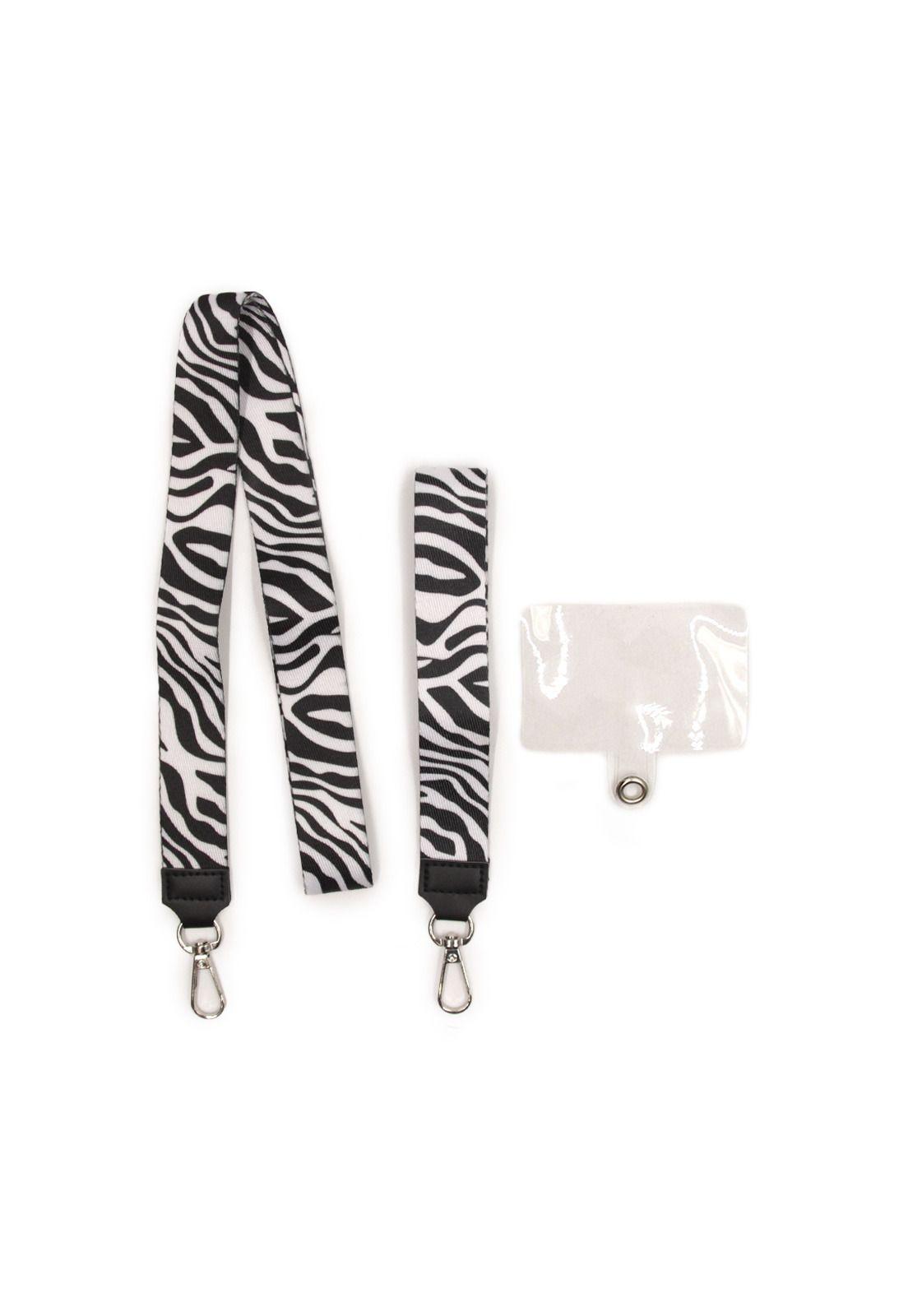 Lanyard estampado cebra Accesoría-1