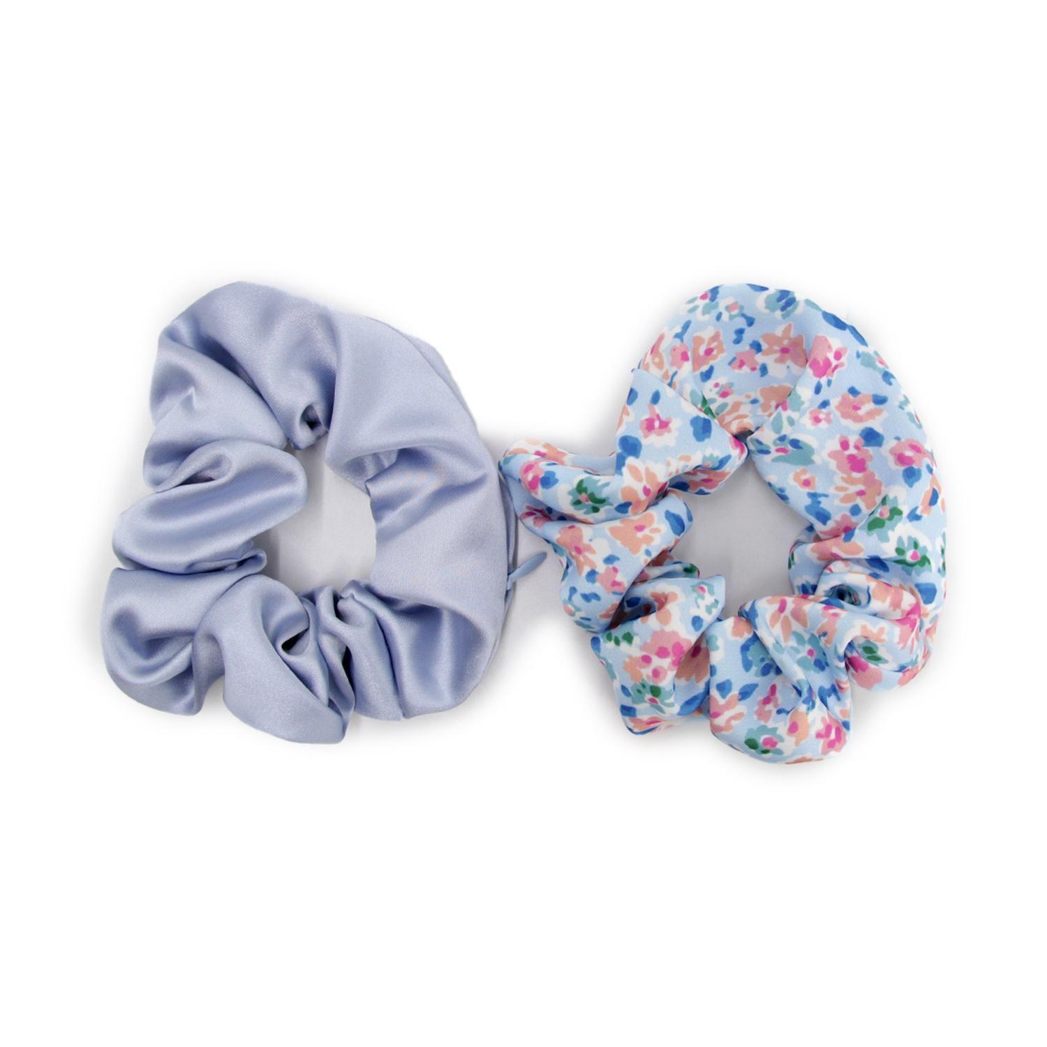 Set de colet scrunchies monedero 10 cm-0
