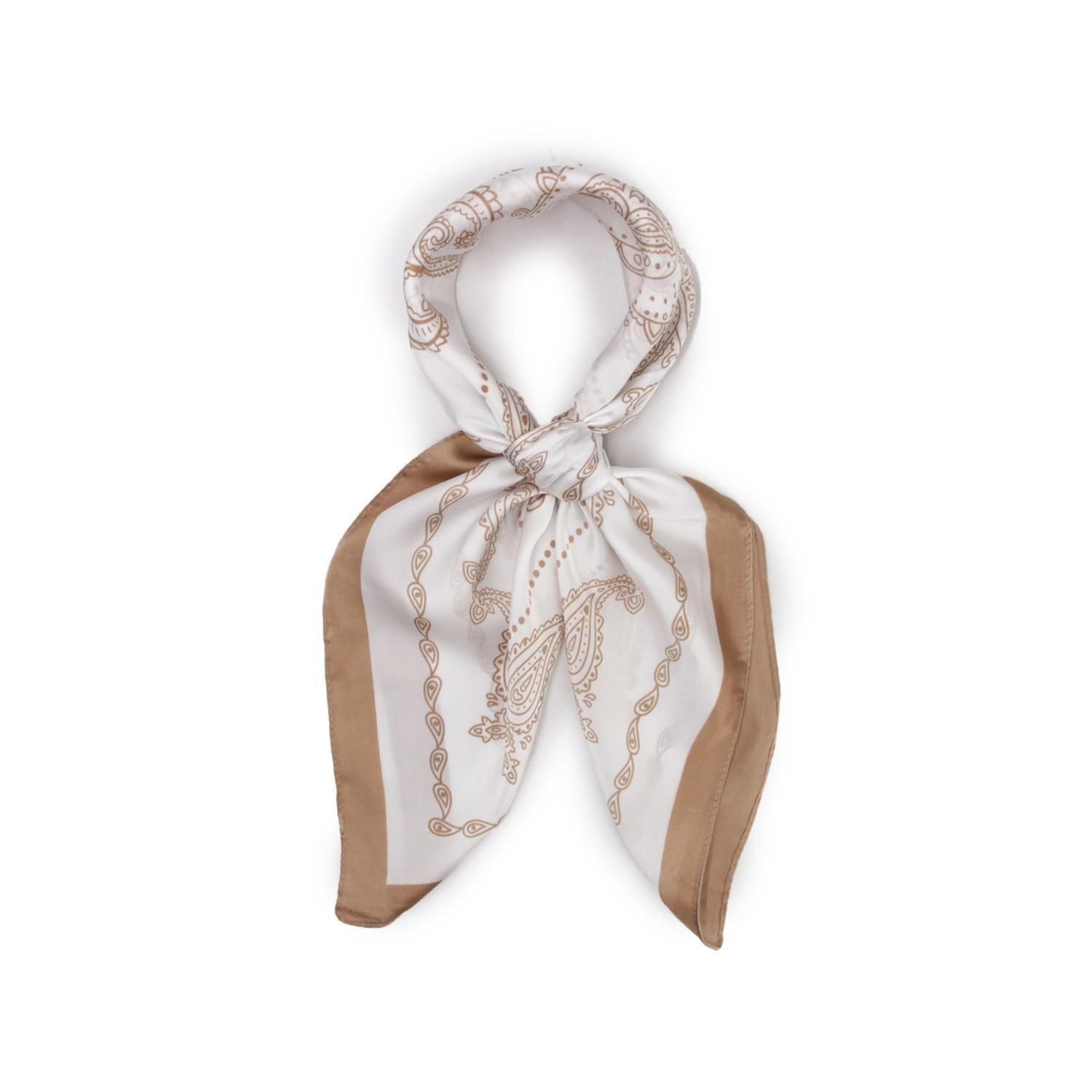 Pañuelo de mujer estampado bandana satín-0
