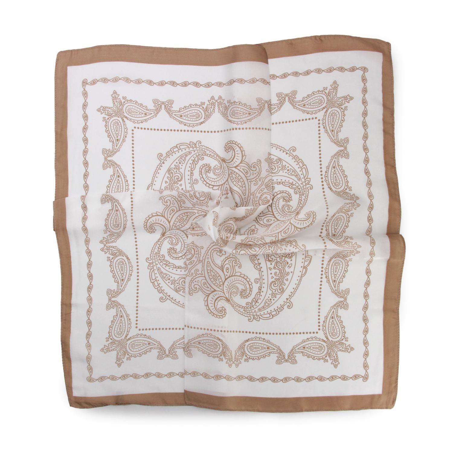 Pañuelo de mujer estampado bandana satín-1