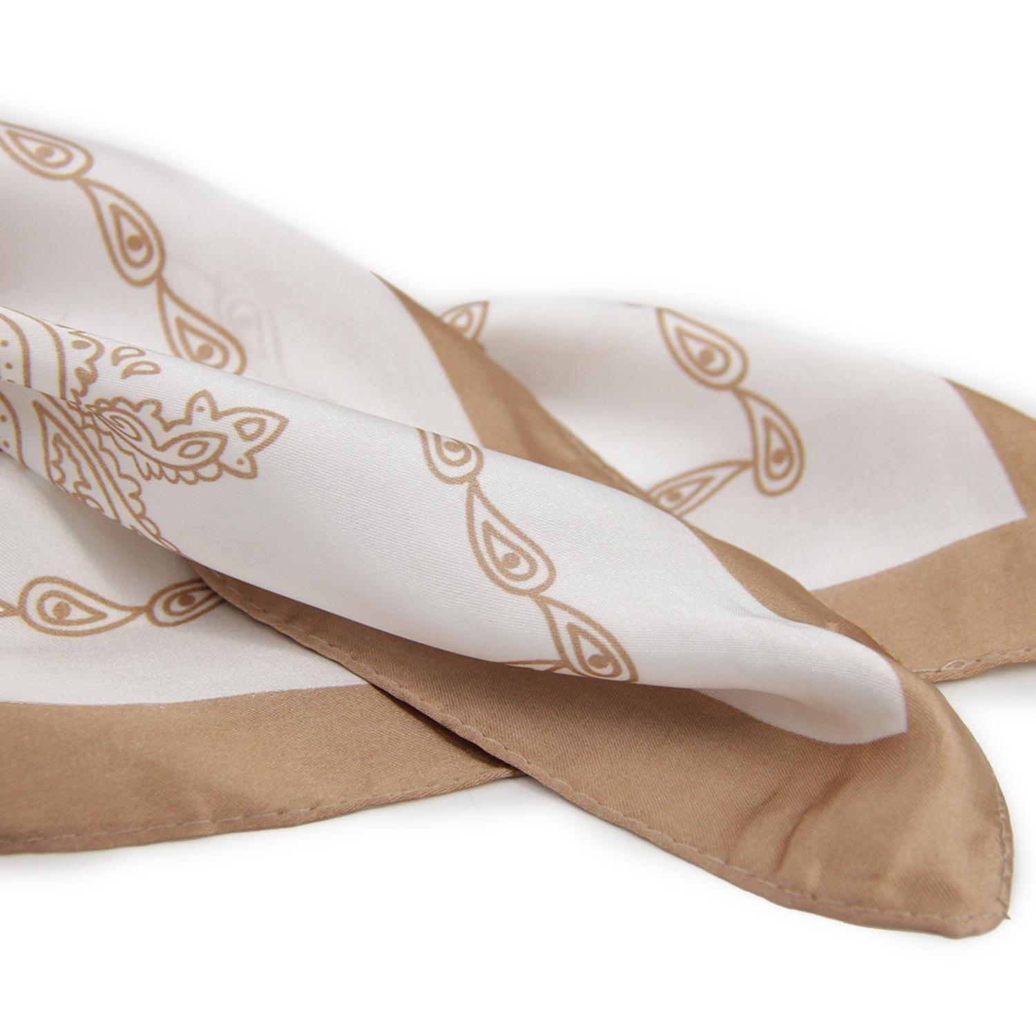 Pañuelo de mujer estampado bandana satín-2