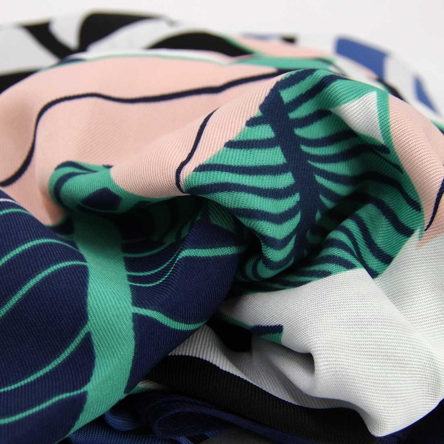 Salida De Playa Verano - Pareo Playero Floral 066-3