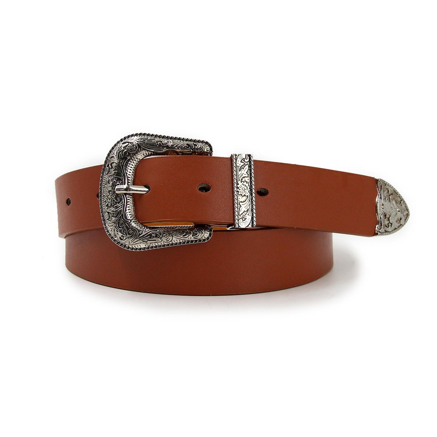 Cinturón vaquero ancho-0