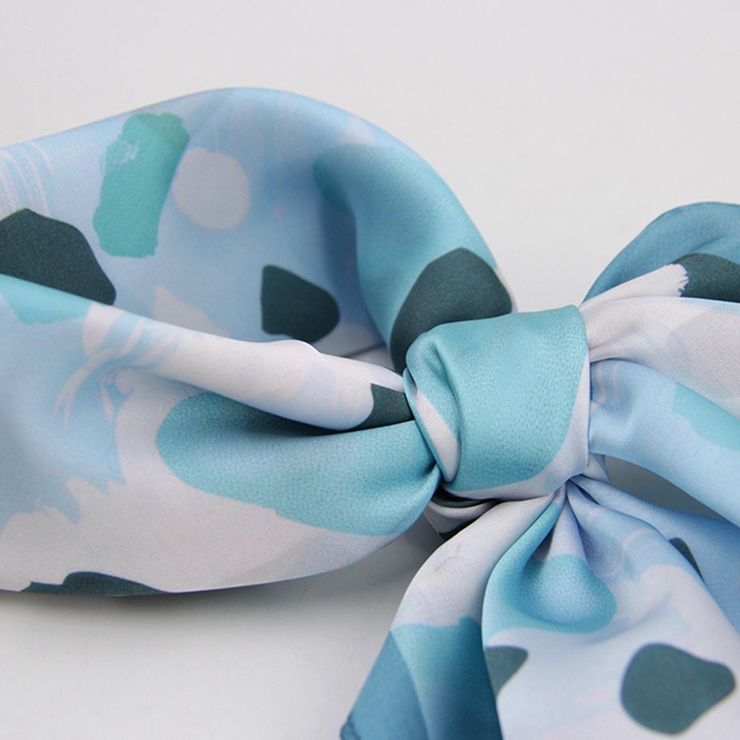 Pañuelo corto de mujer tipo seda 70x70 369-2