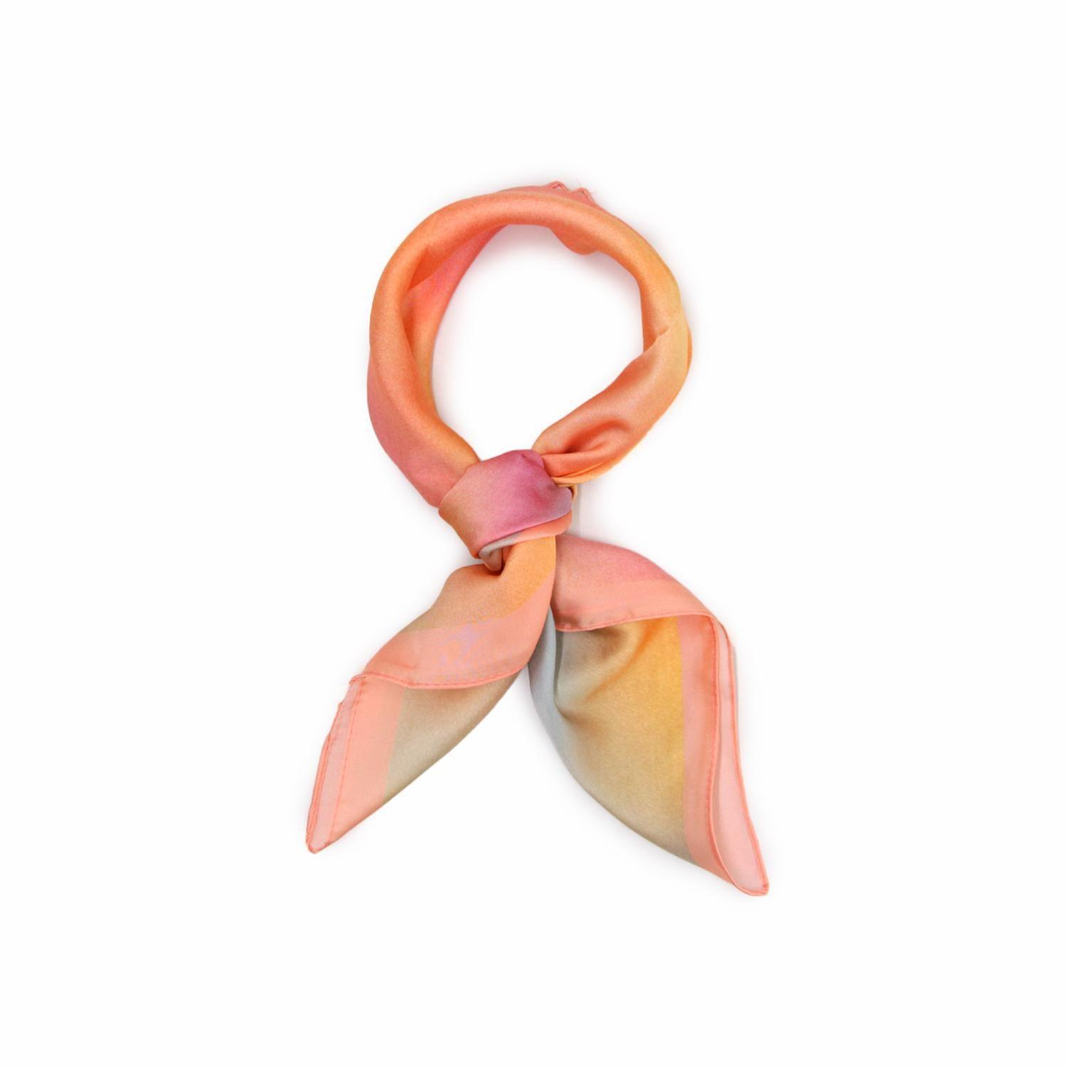 Pañuelo Tipo Seda 70x70 Cm Estampado Diseño Tie day-2