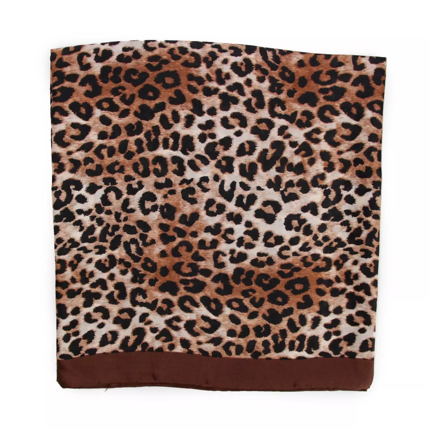 Pañuelo de mujer largo animal print 143-0