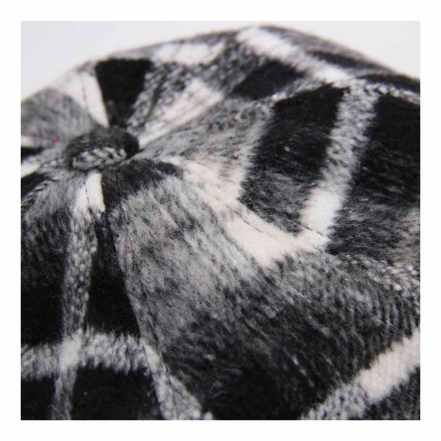 Boina Con Visera 6 Paneles Escocesa Unisex Moda Clásica-2