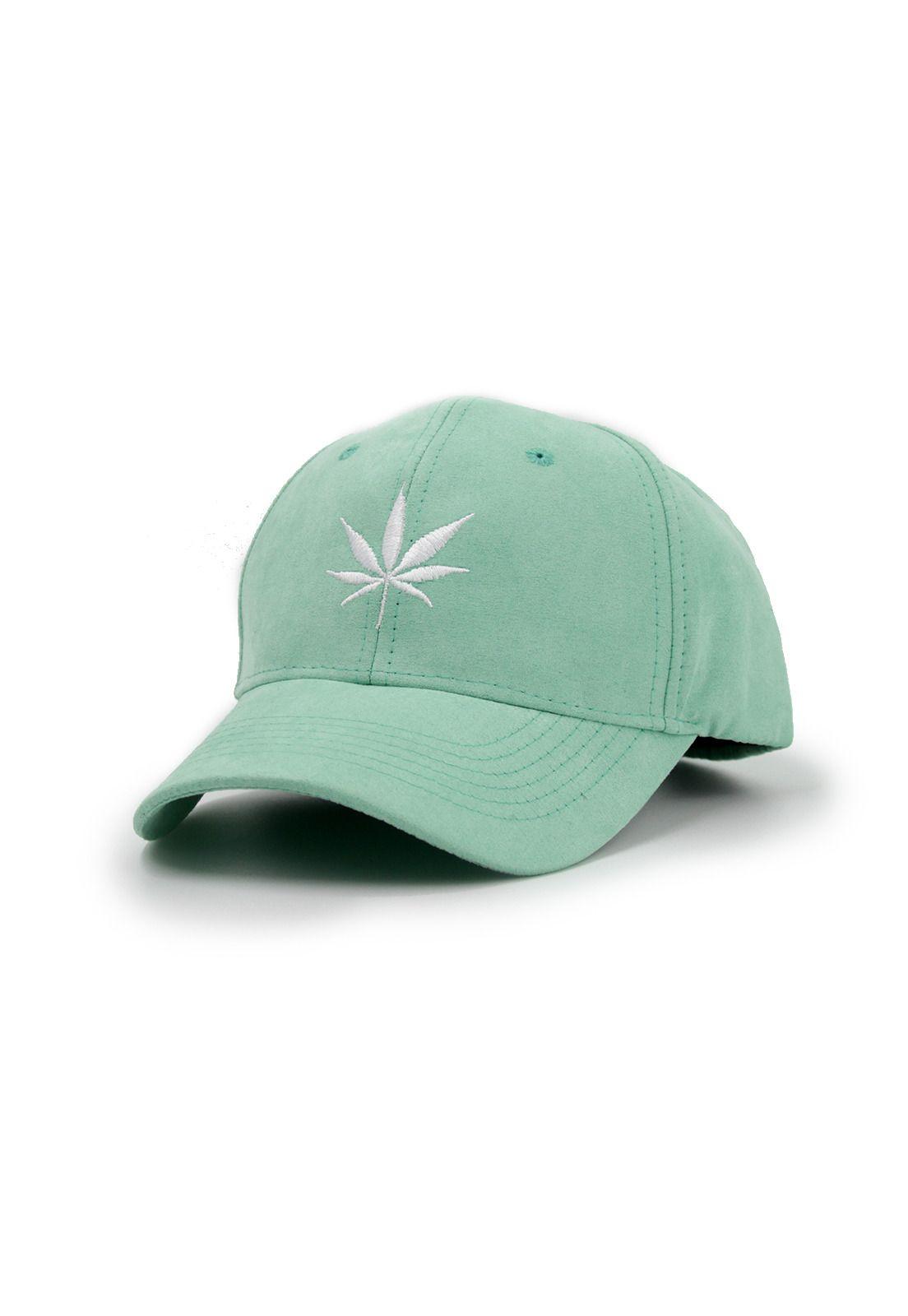 Gorra Bassik gamuza cannabis accesoría-0