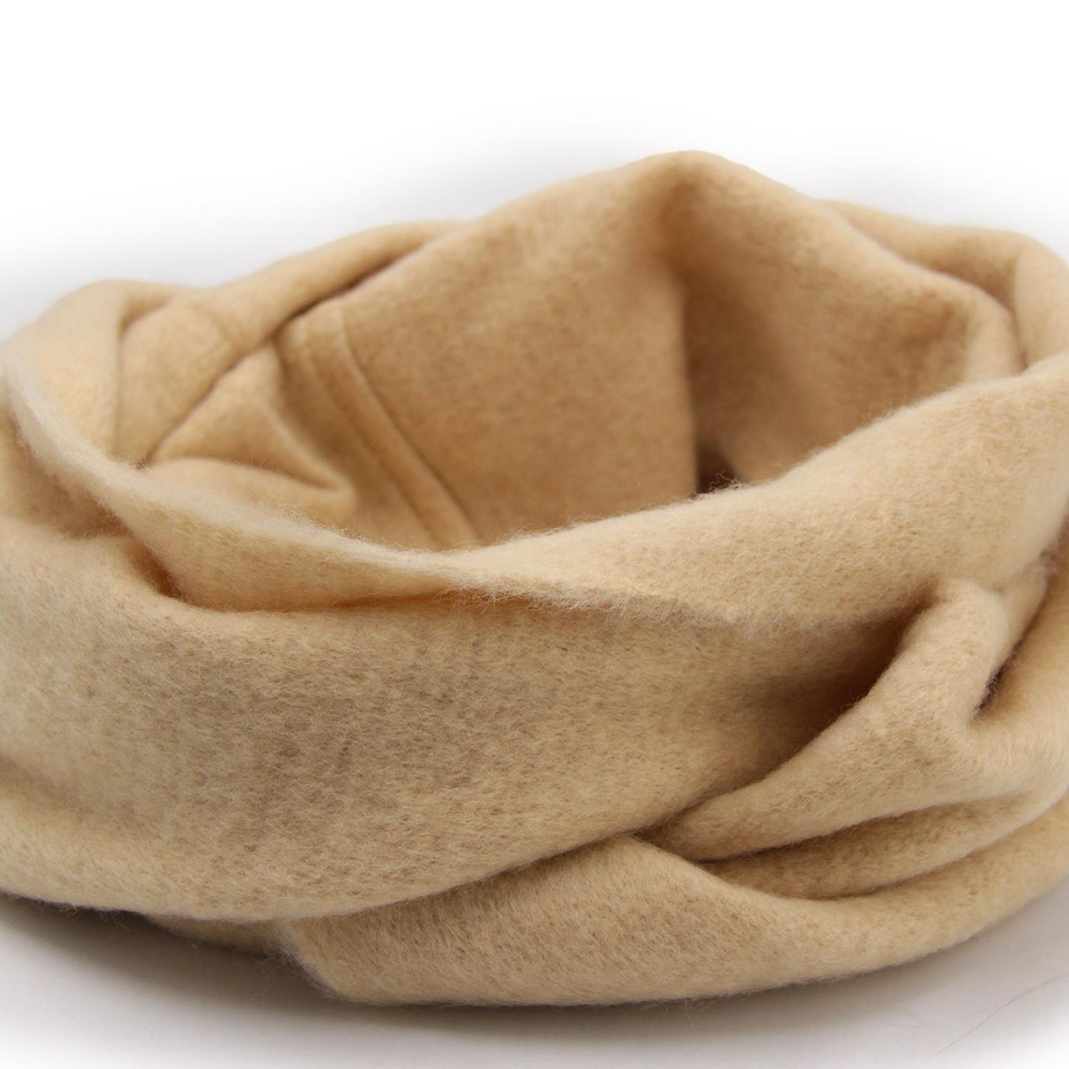 bufanda cuello de alpaca color liso-2