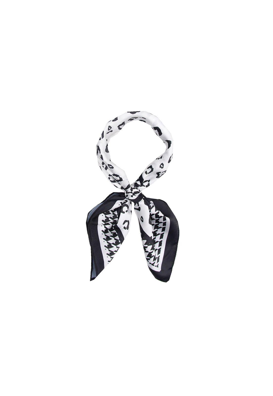 Pañuelo seda 50x50cm animal print Accesoría -0