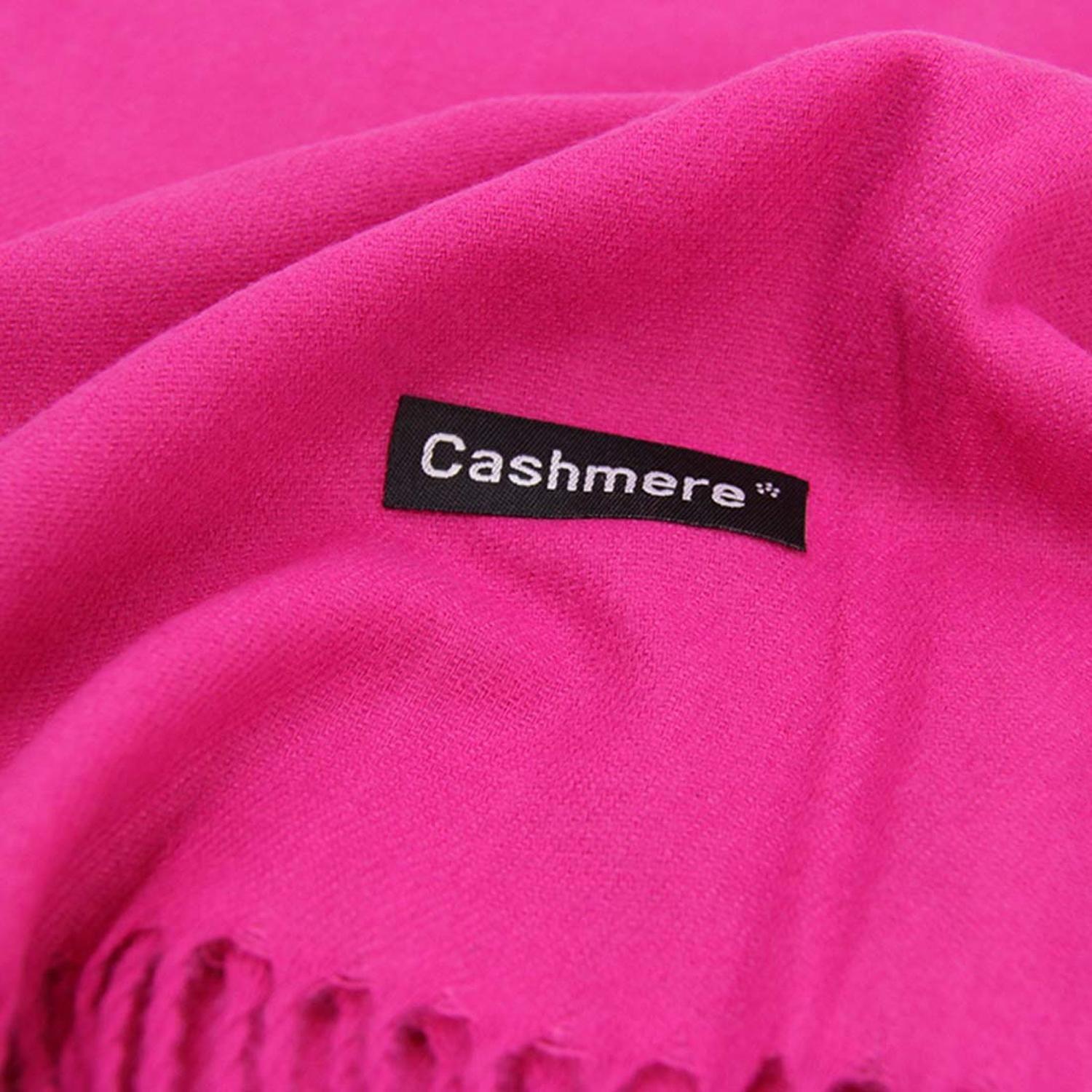 Bufanda Tipo Cashmere Peluda Mujer con Flecos 220 g-2