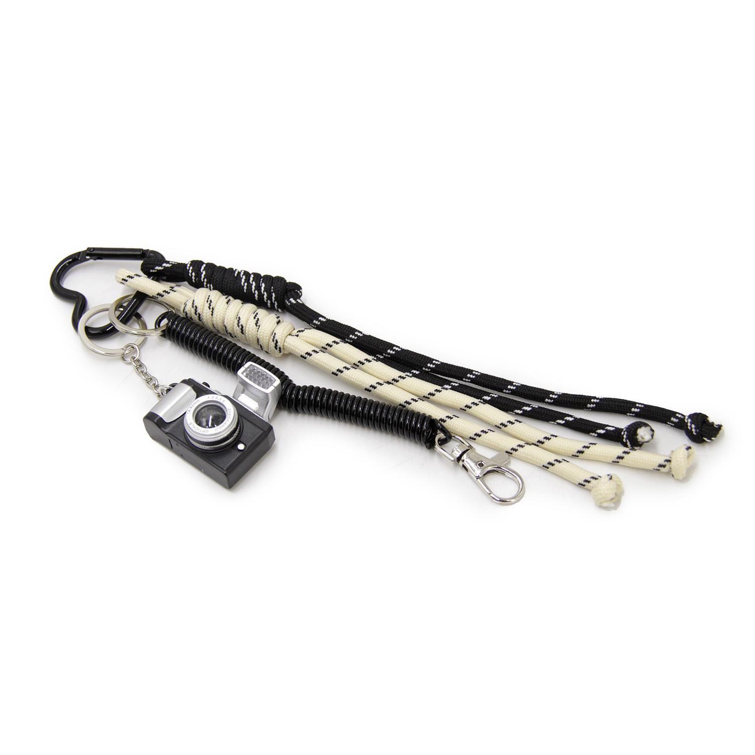 Llavero Charm Colgante Cuerda Cámara Para Bolso Mochila Cute-3