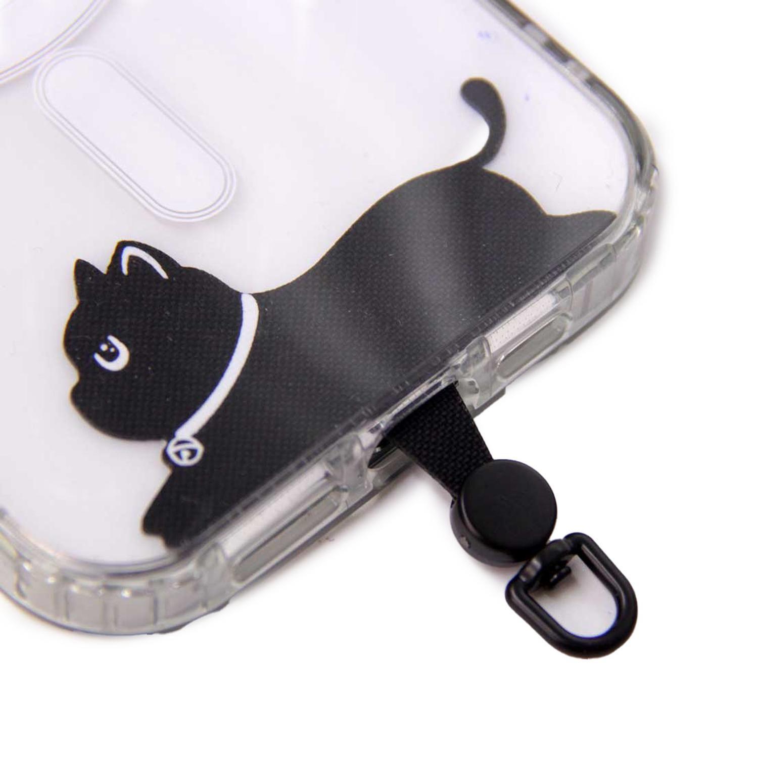 Pack 10 gancho adaptadores para correa strap celular animales cute-2