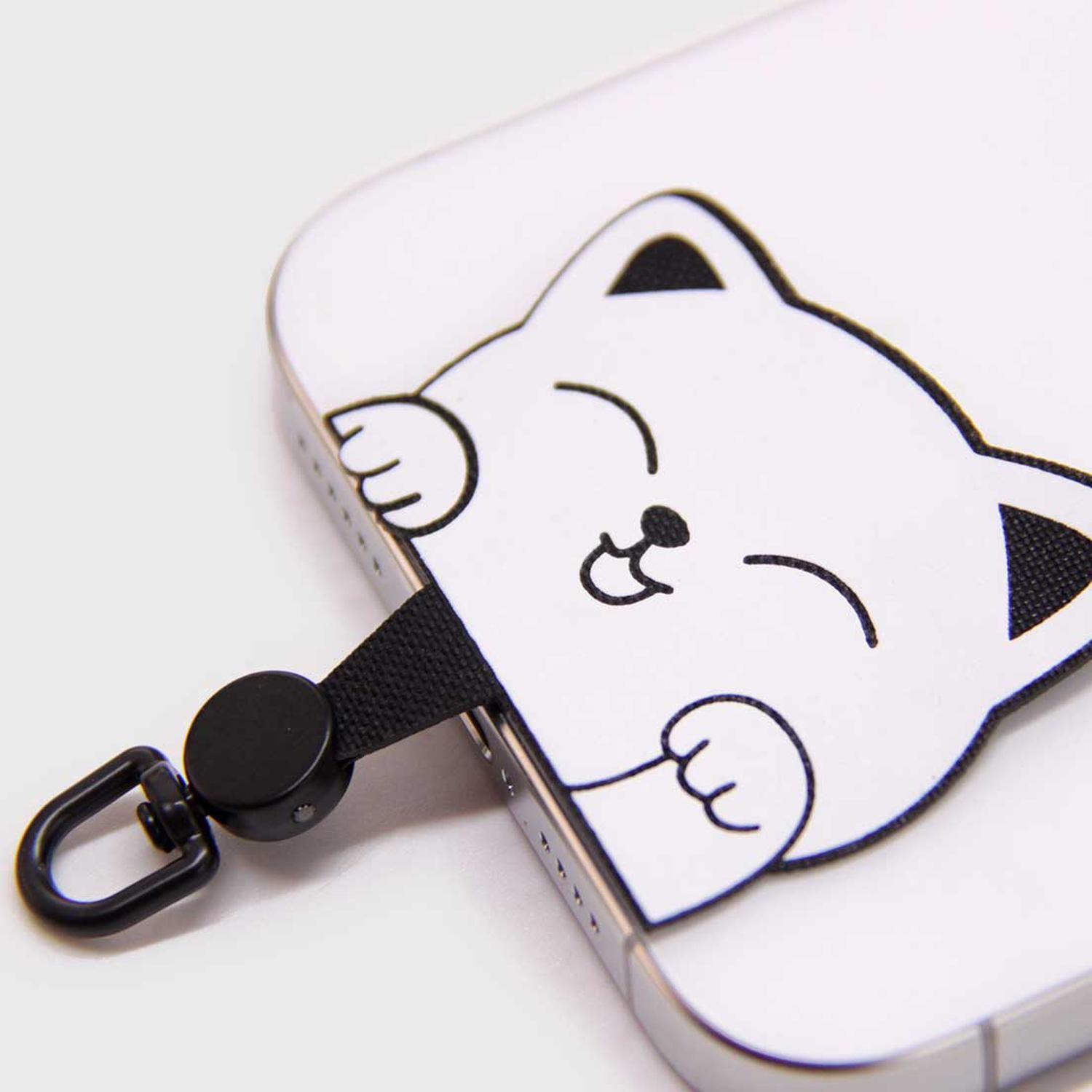 Pack 10 gancho adaptadores para correa strap celular animales cute-7