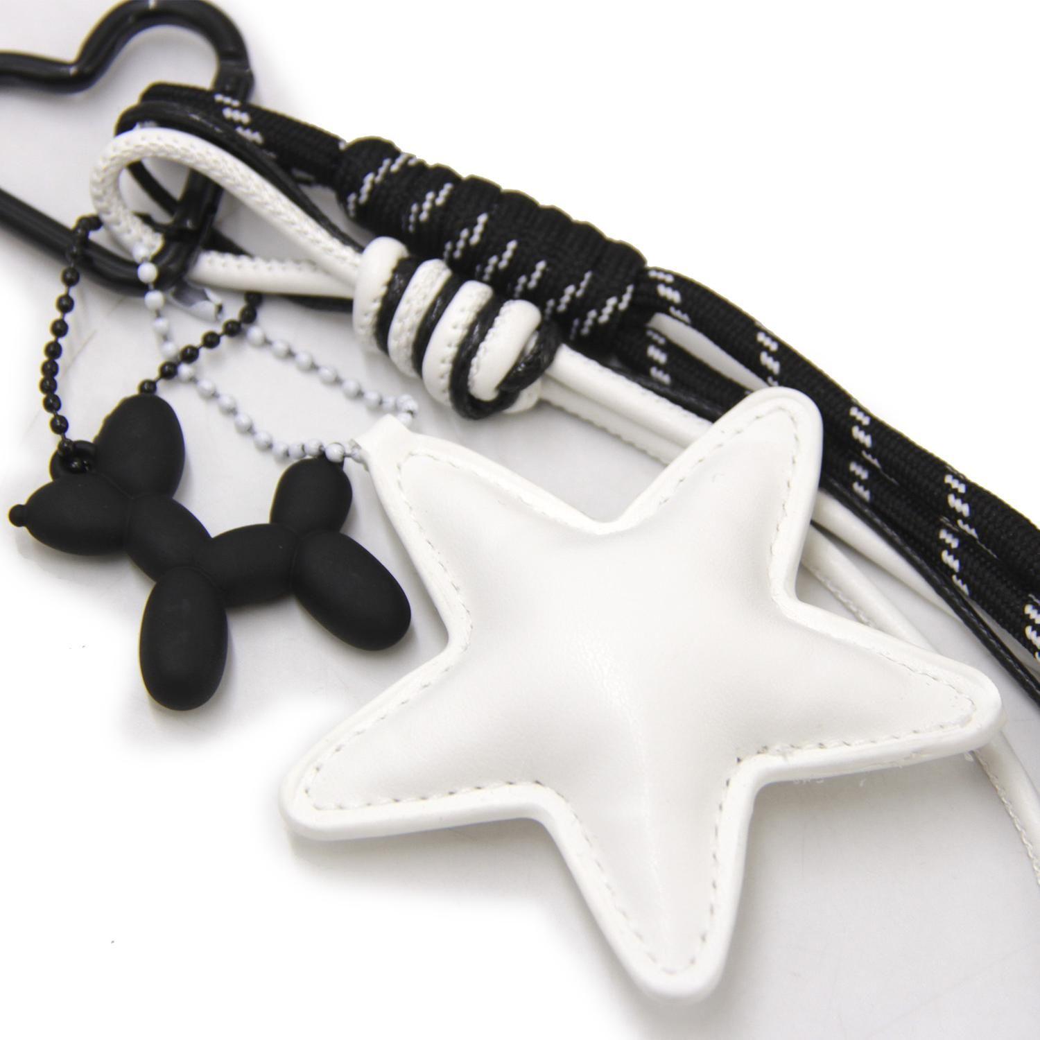 Llavero Charm Colgante Estrella Y Perro Para Bolso 25cm-3