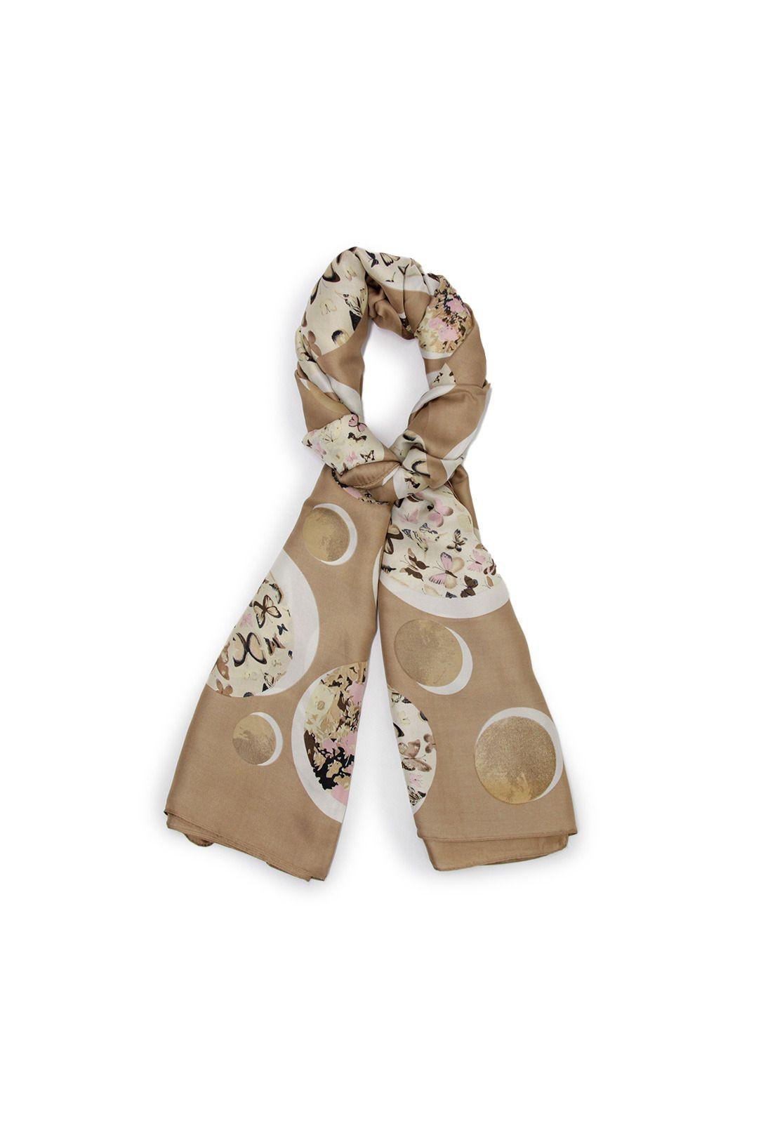 Pañuelo seda mediano 90 x90cm 069 Accessoría -0