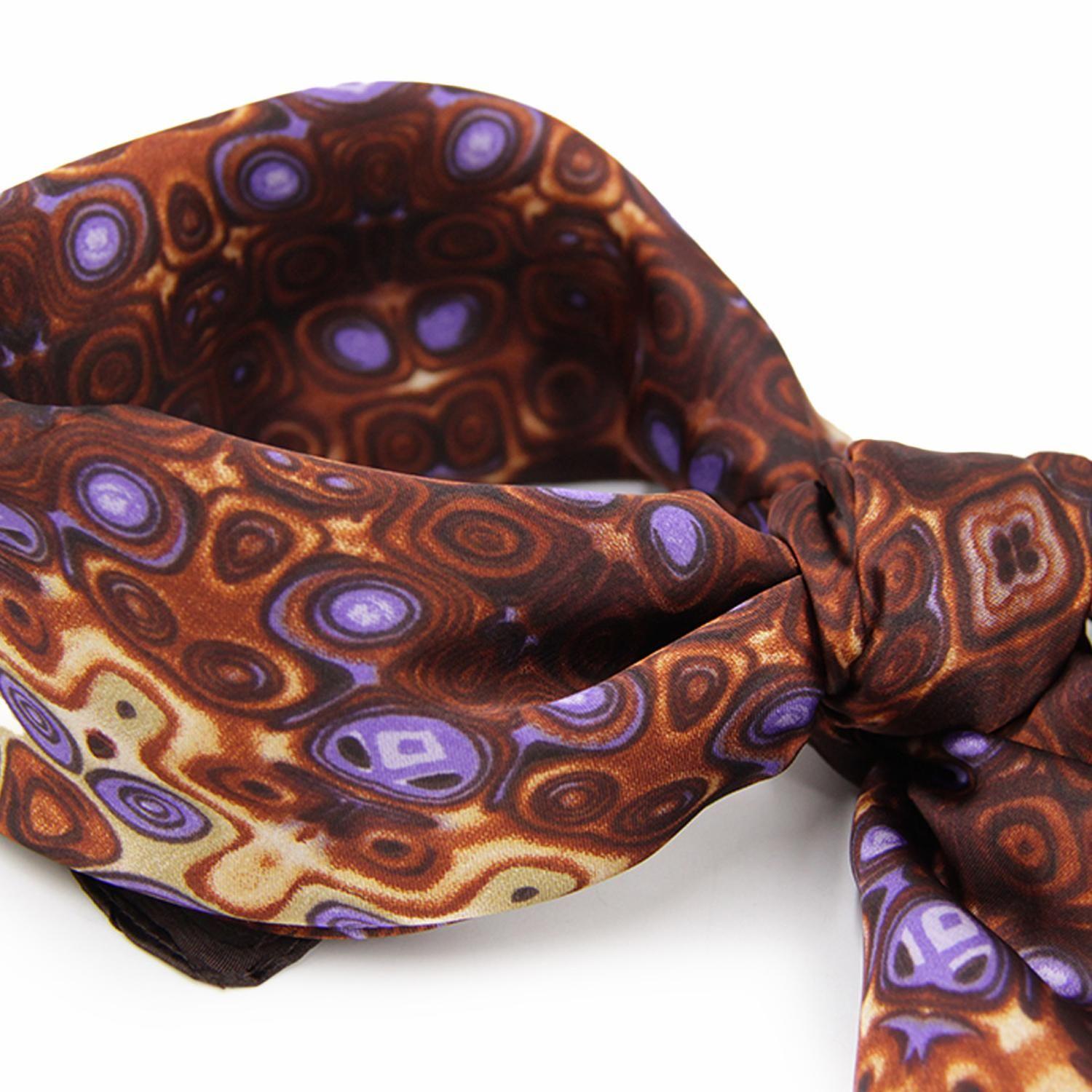 Pañuelo mediano de mujer tipo seda 90x90 172-2