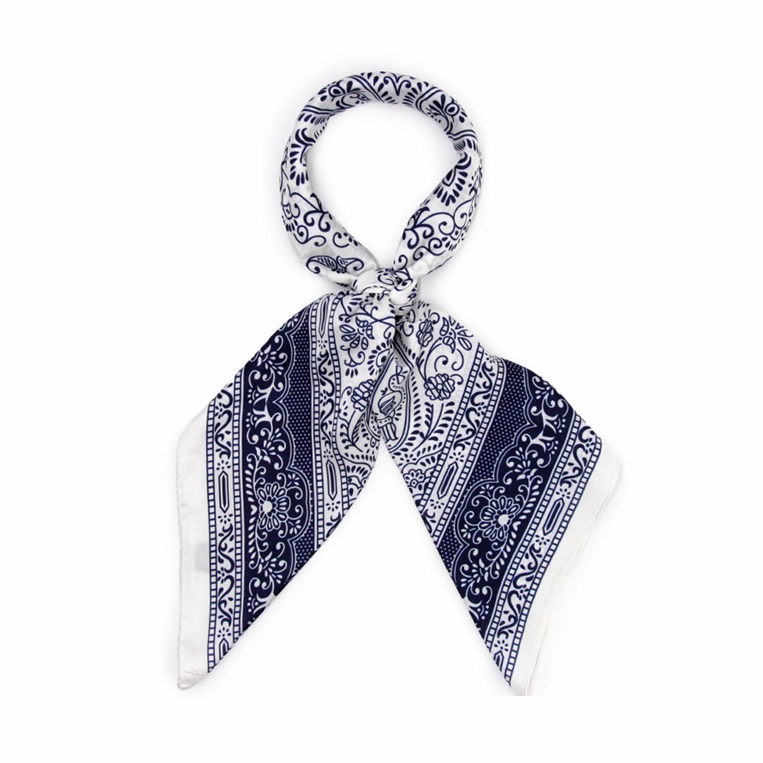 Pañuelo De Mujer Mediano 90x90 Cm Diseño-2