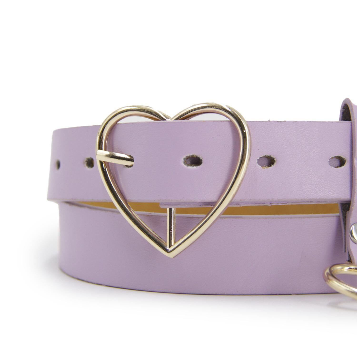 Cinturón corazón pasador decorativo-2