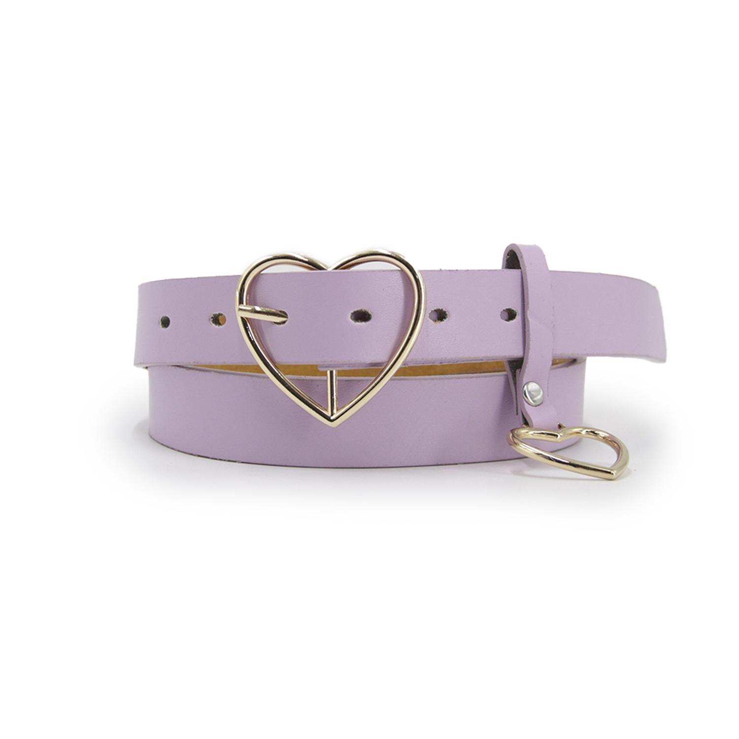 Cinturón corazón pasador decorativo-3