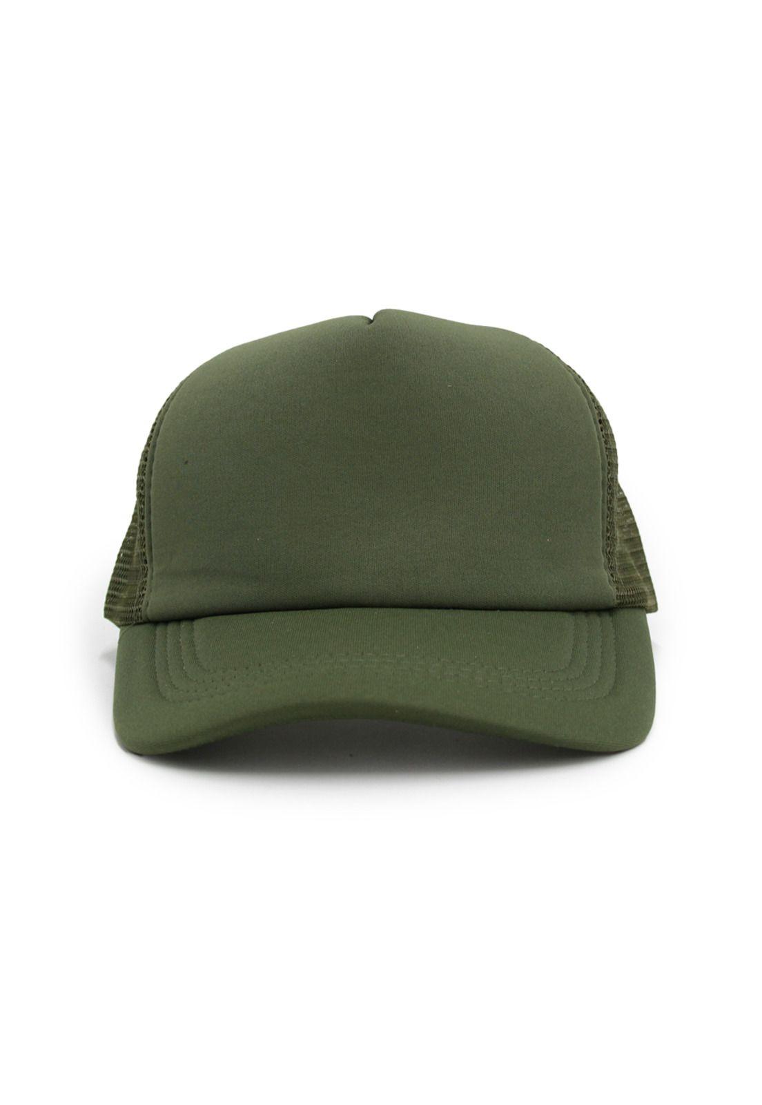Gorra malla esponja unicolor-3