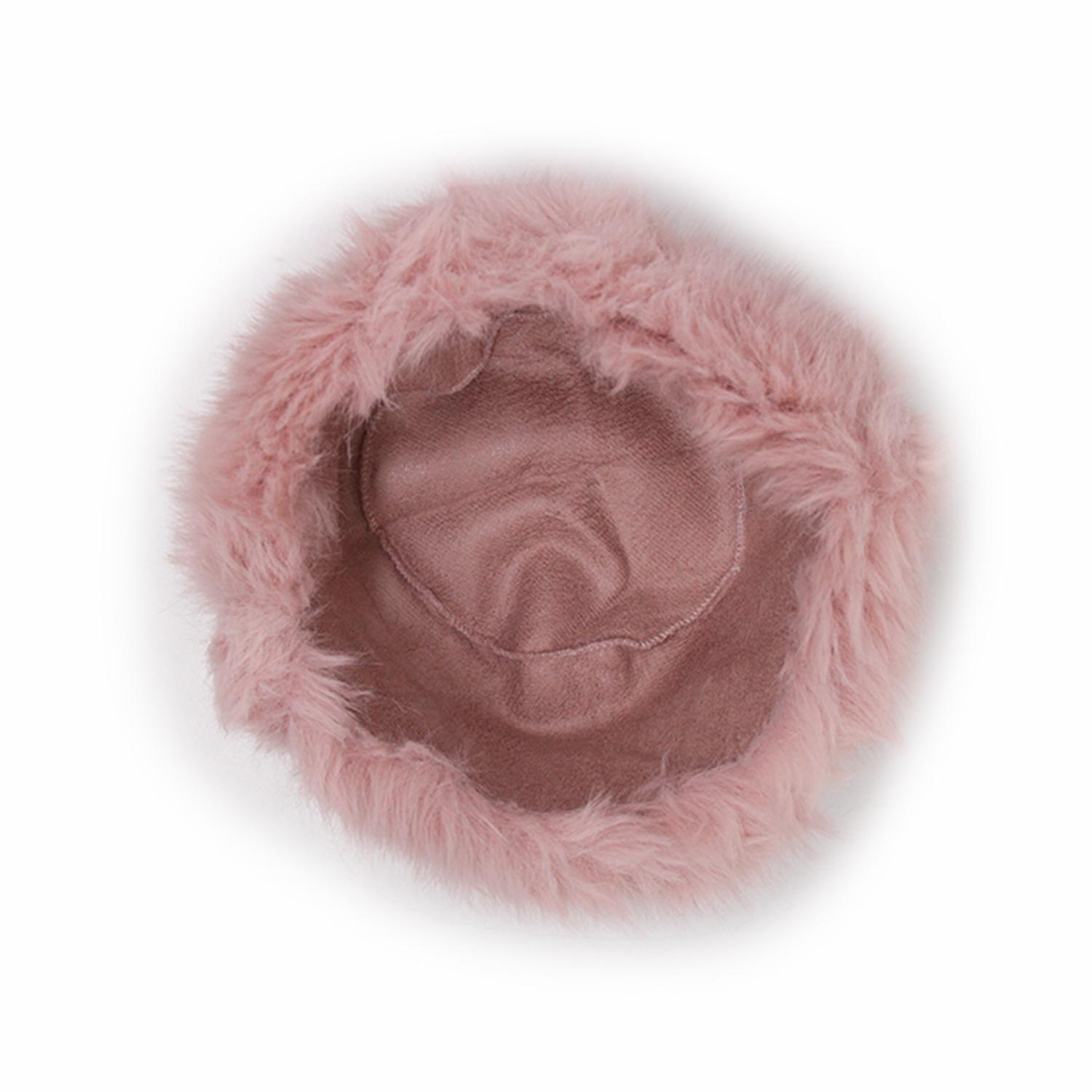 Gorro Ruso Peludo Para Invierno Cálido Elegante Unisex 57cm-3