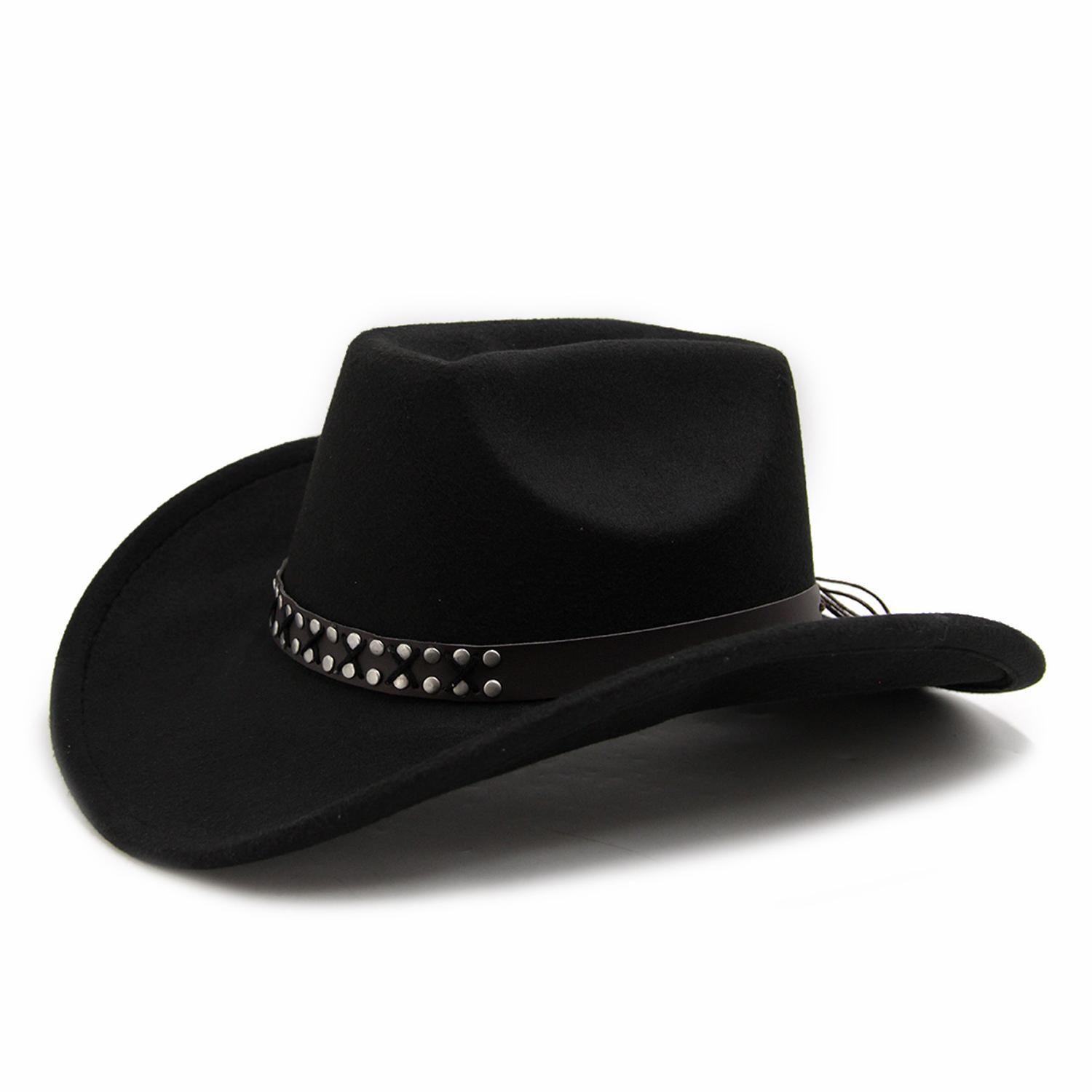 Sombrero Vaquero Tachas Cowboy Western Unisex - Festivales-1