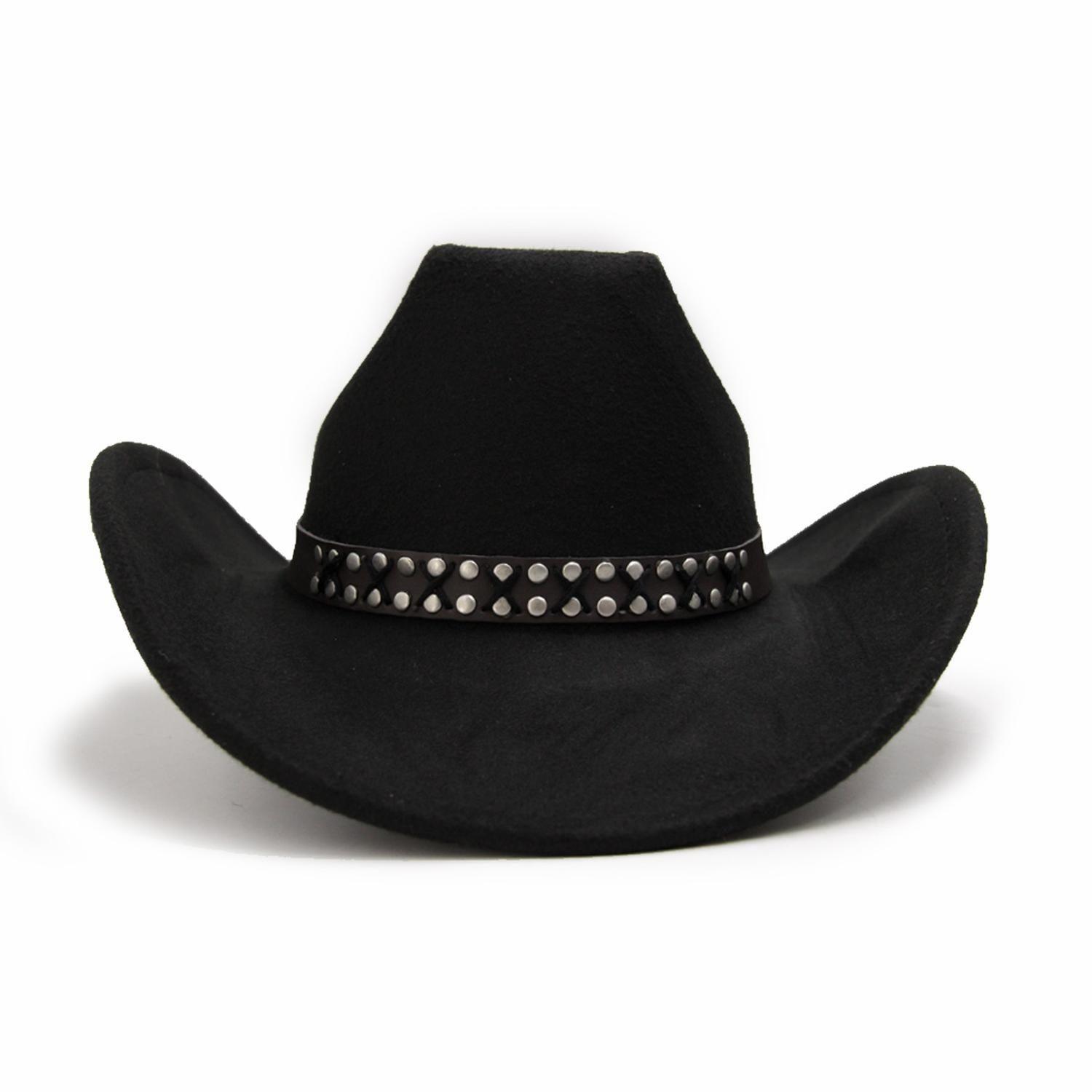 Sombrero Vaquero Tachas Cowboy Western Unisex - Festivales-2
