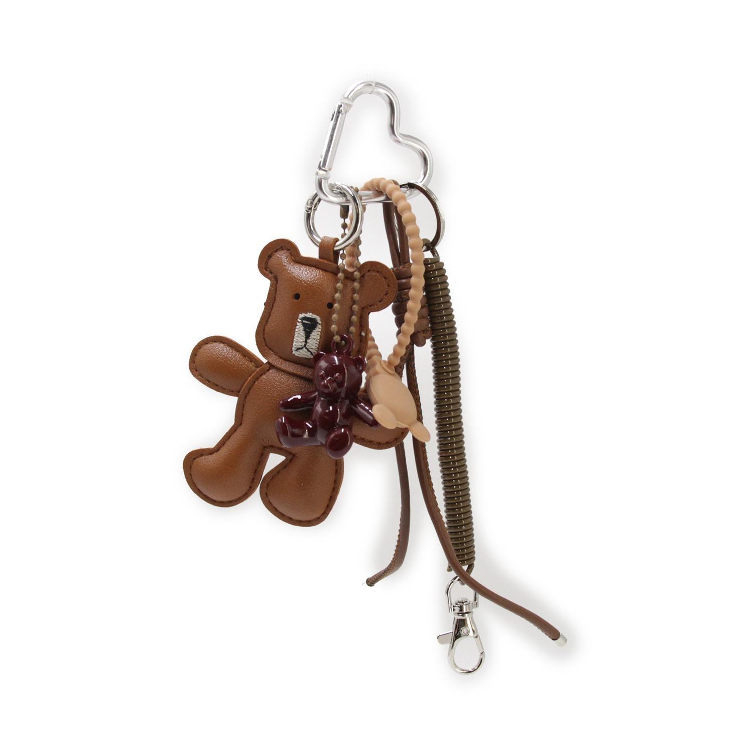 Llavero Charm Colgante Con Dije De Osito Para Bolso/mochila-3