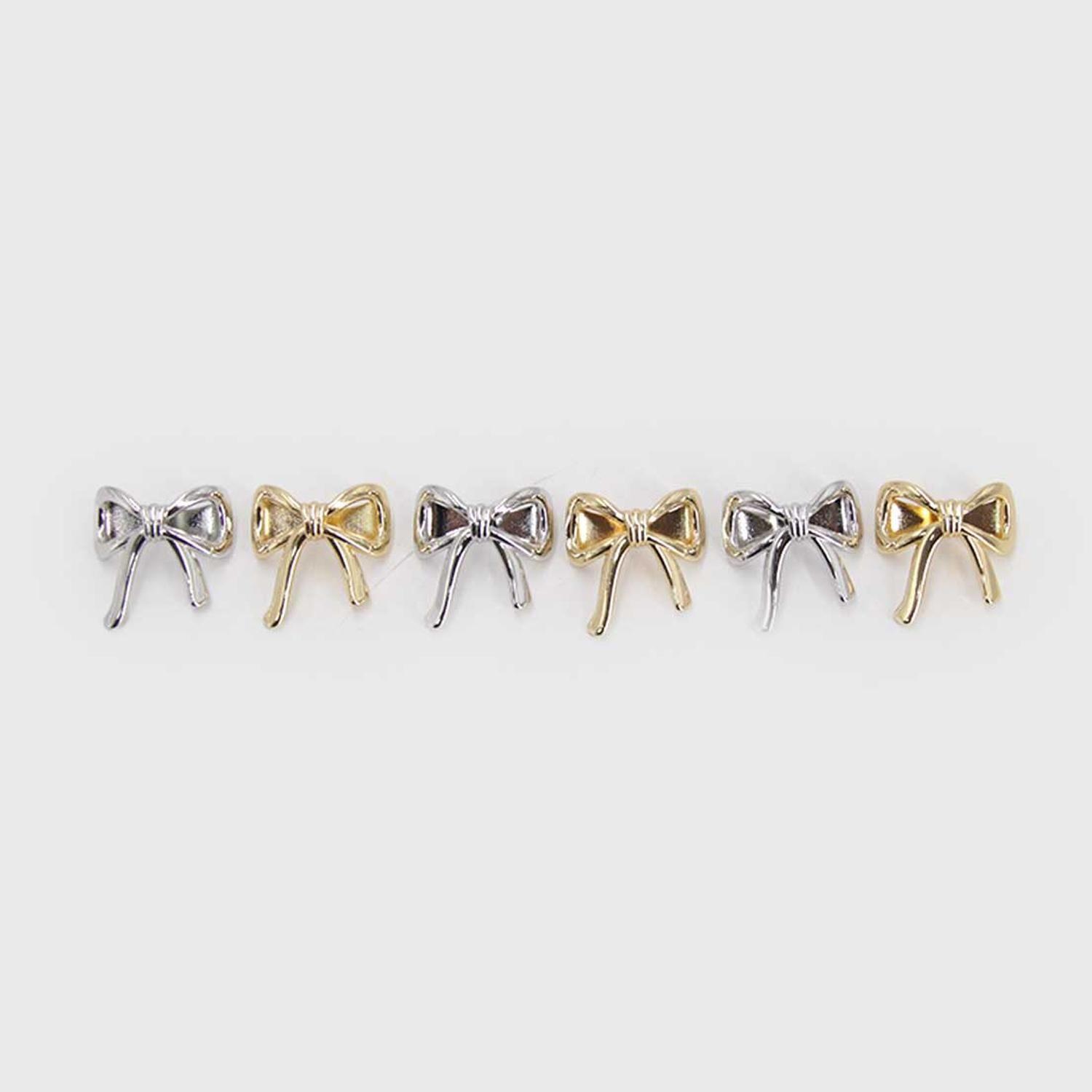 Pack 6un - Prendedor Broche Pasa Pañuelo Lazo Elegante Mujer-9
