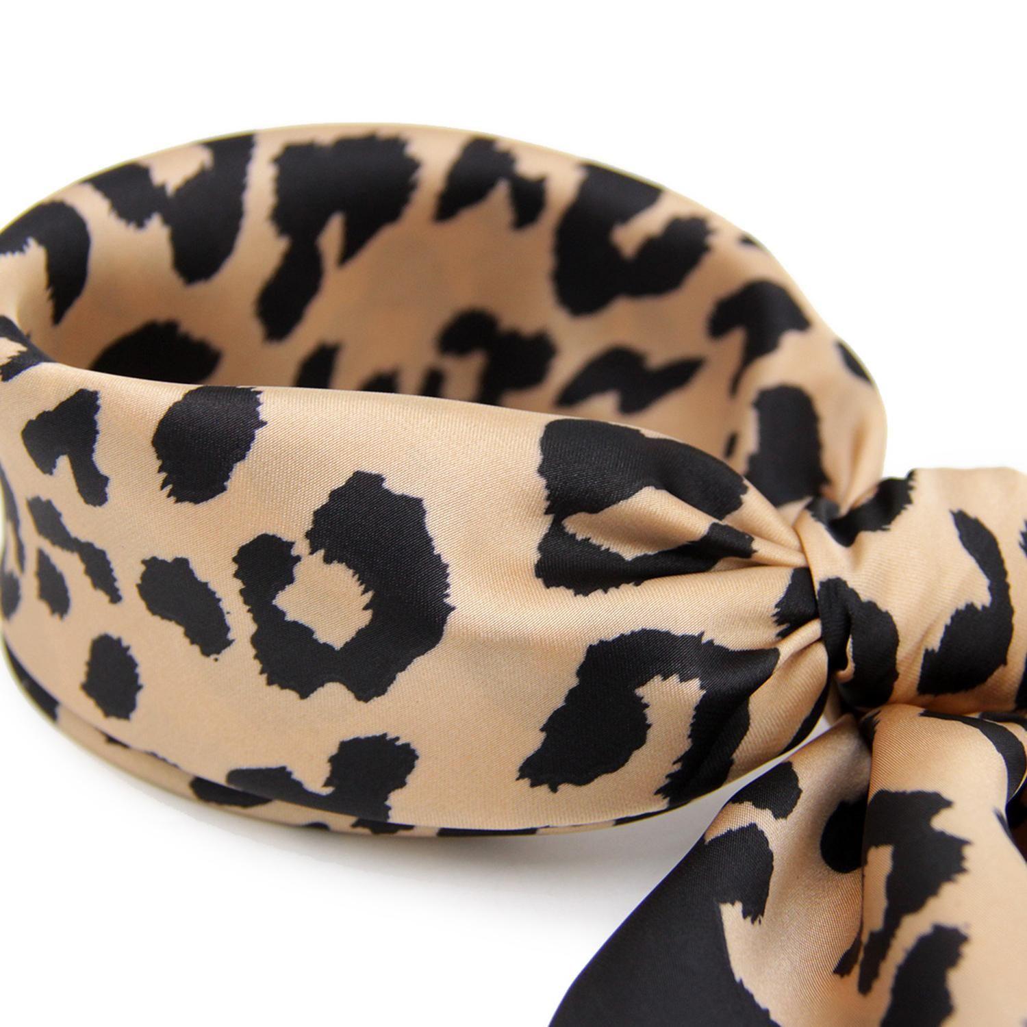 Pañuelo de satín animal print 305-3