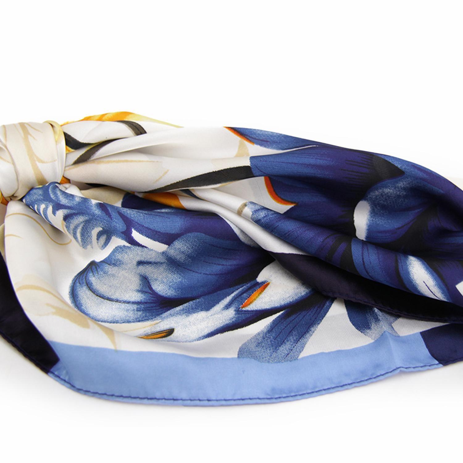 Pañuelo mediano de mujer tipo seda 90x90 171-2