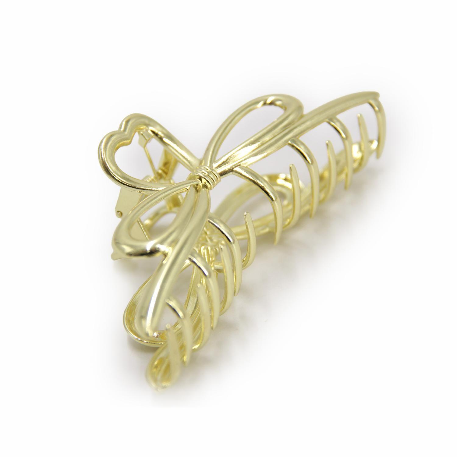 Pinche Traba Para Cabello lazo metalicco-2