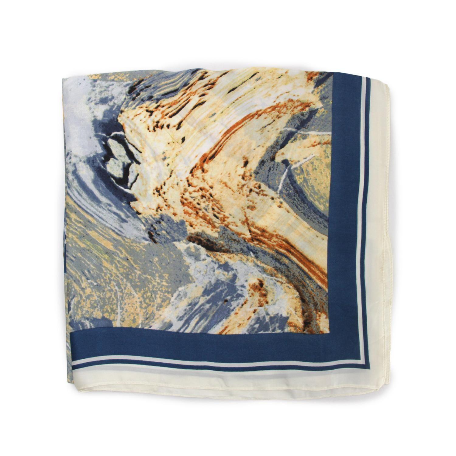 Pañuelo mediano estampado mármol-1