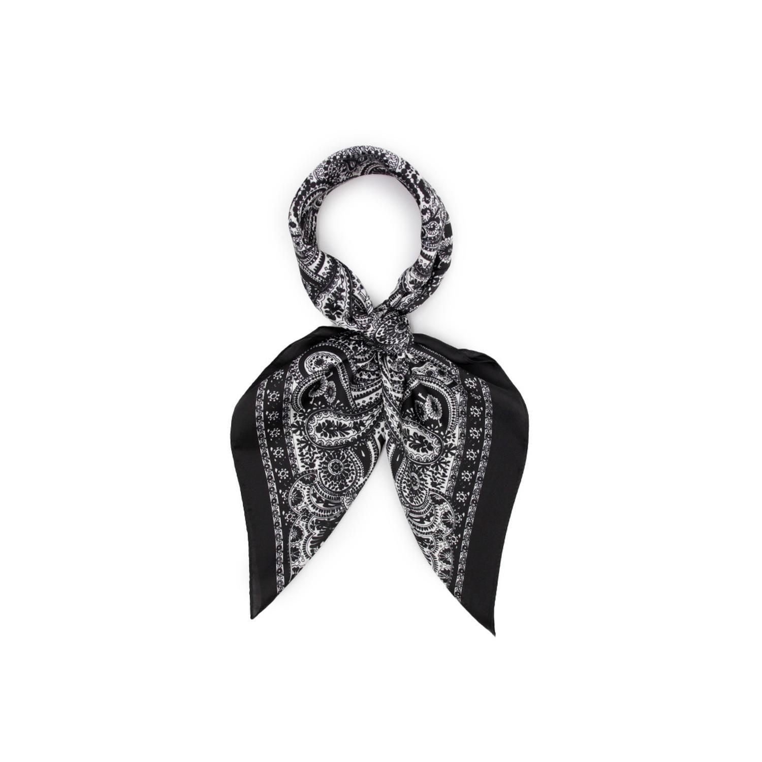 Pañuelo de satín mujer paisley-0