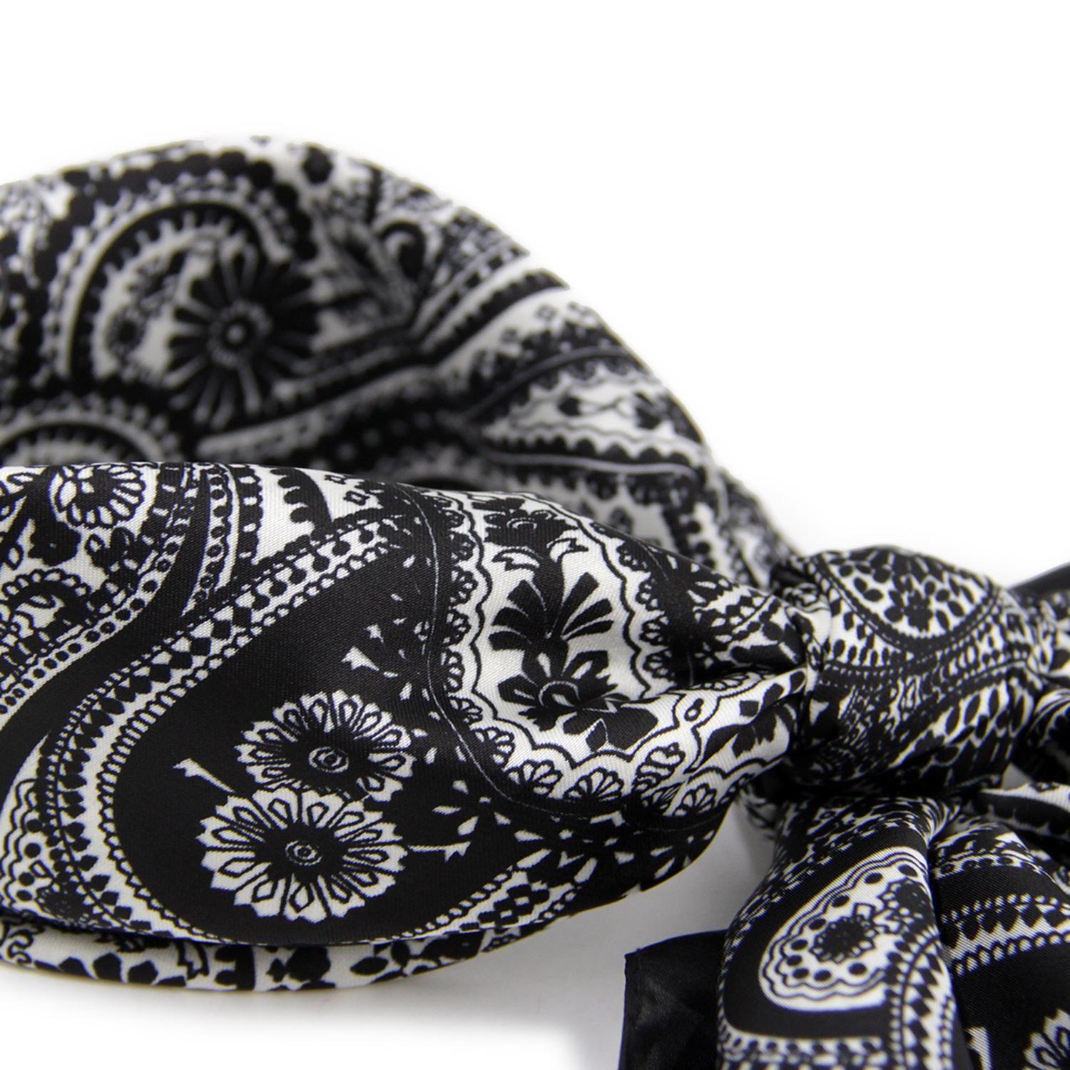 Pañuelo de satín mujer paisley-3