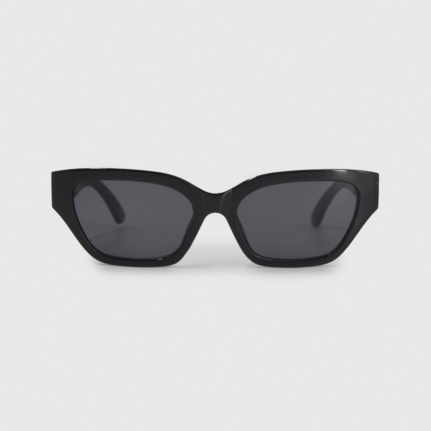Lentes De Sol Negros Modelo Cat Eye Uva Uvb-2