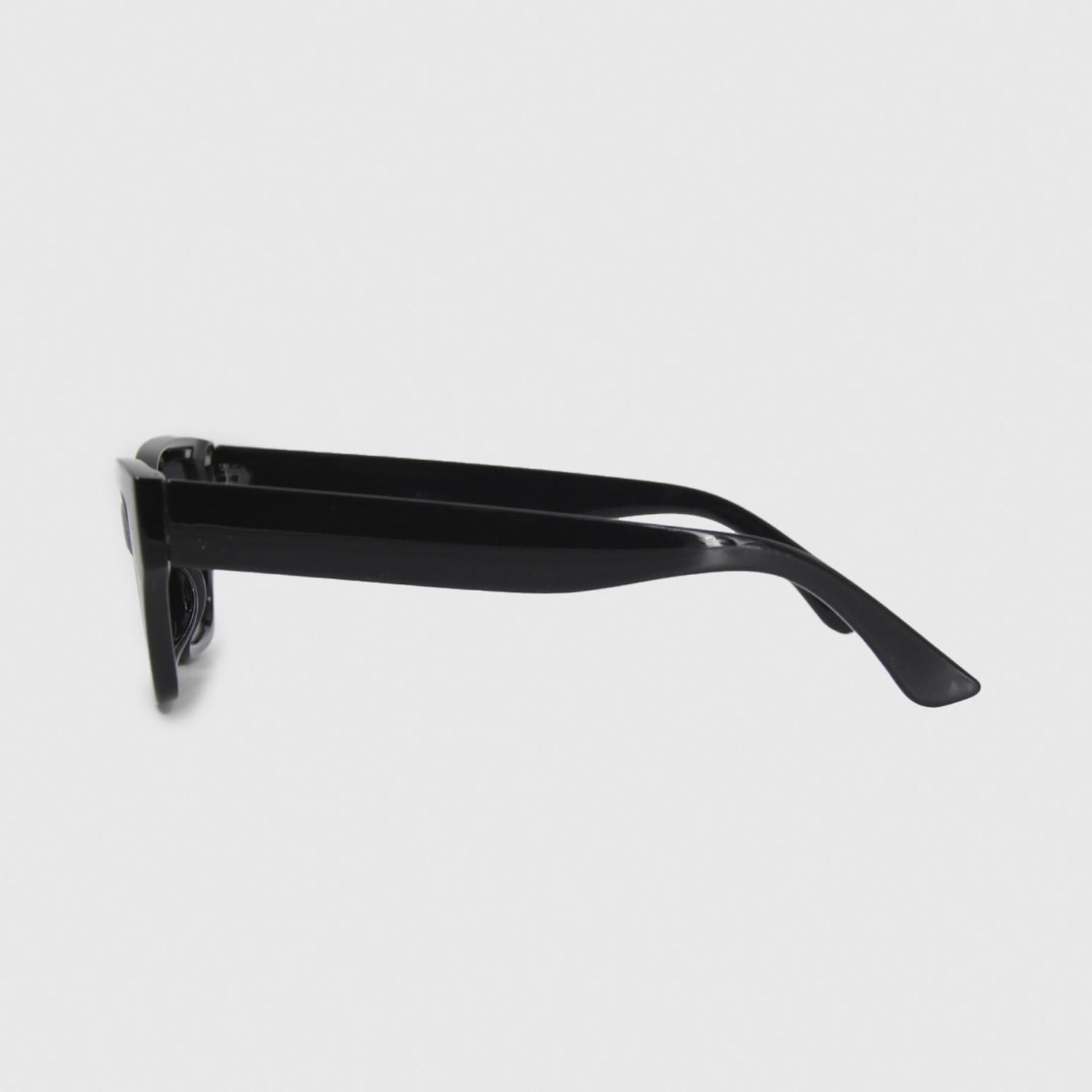 Lentes De Sol Negros Modelo Cat Eye Uva Uvb-3