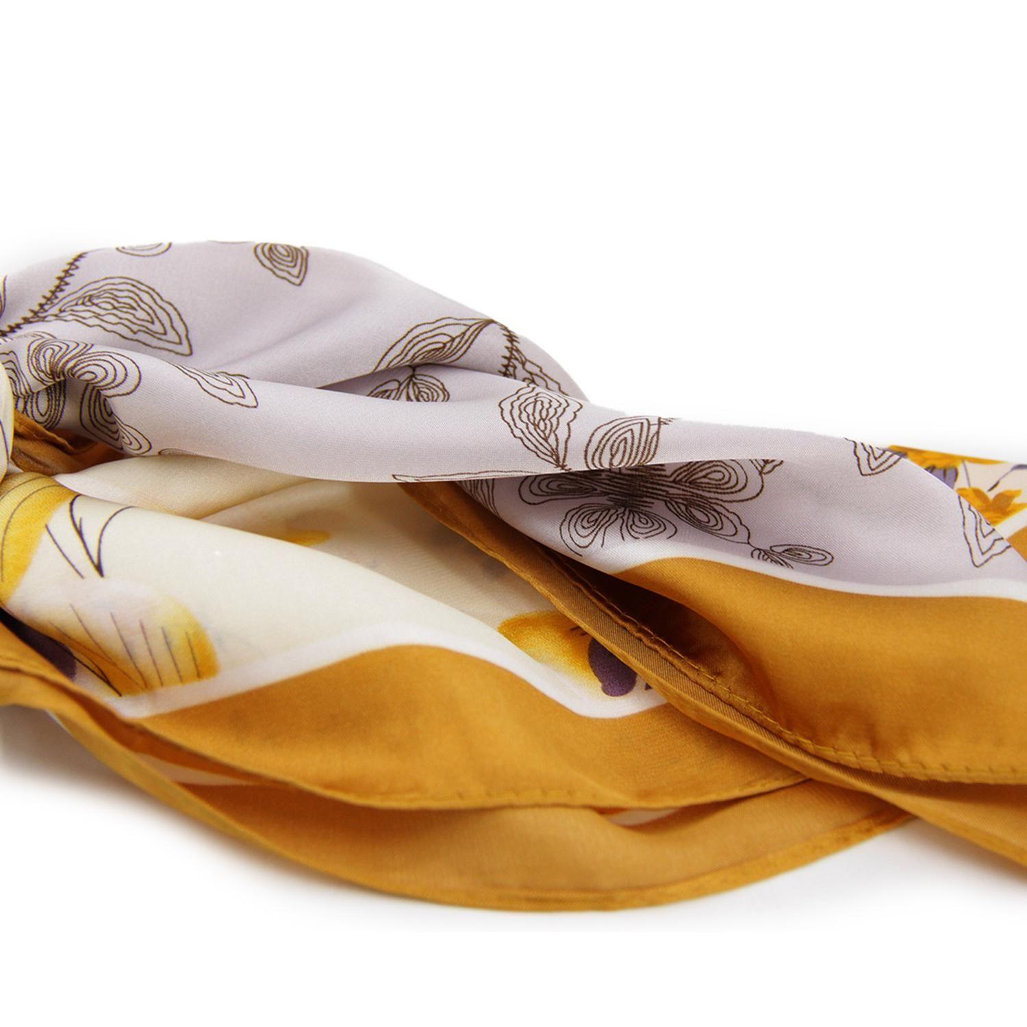 Pañuelo de satín primaveral 302-2