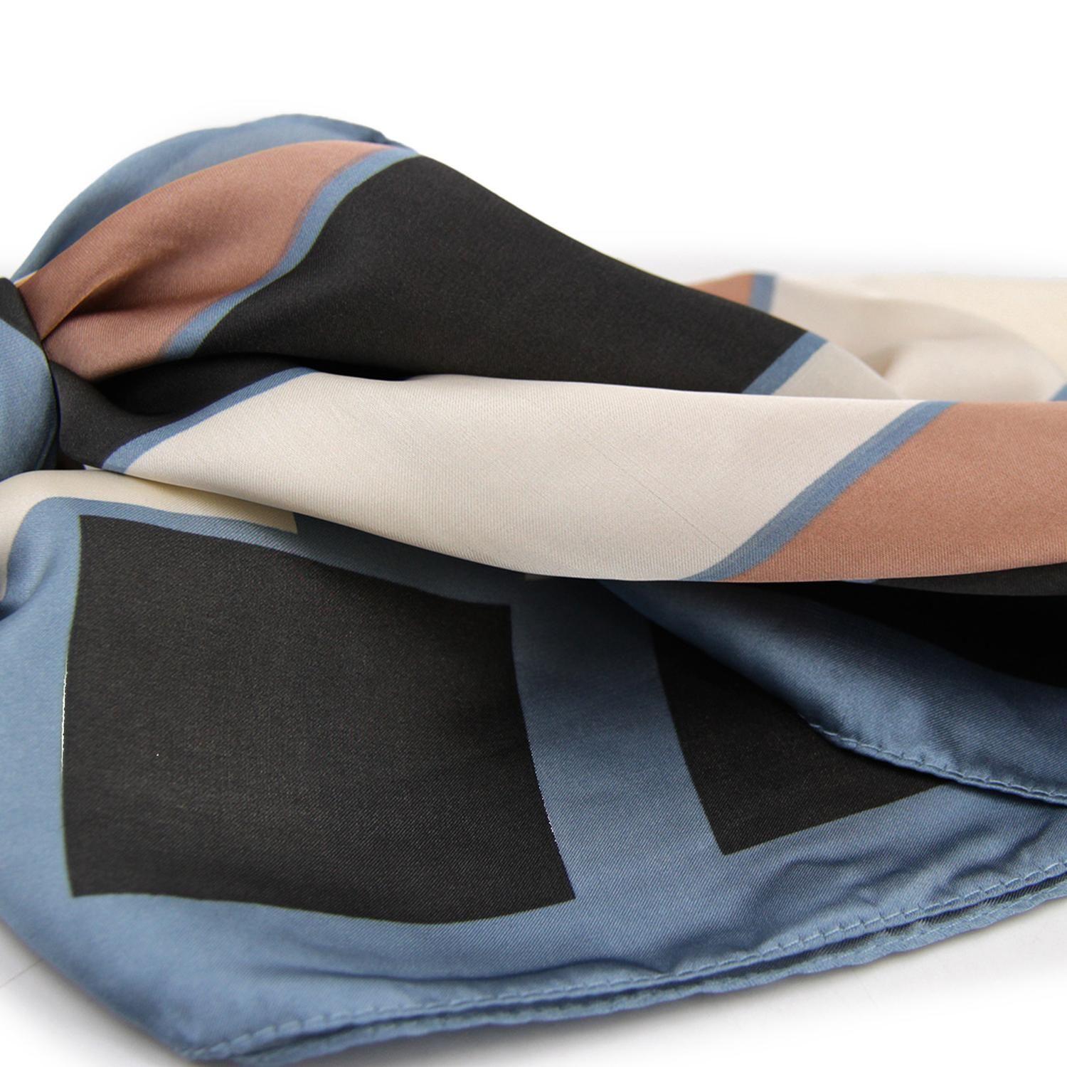 Pañuelo mediano color block-3