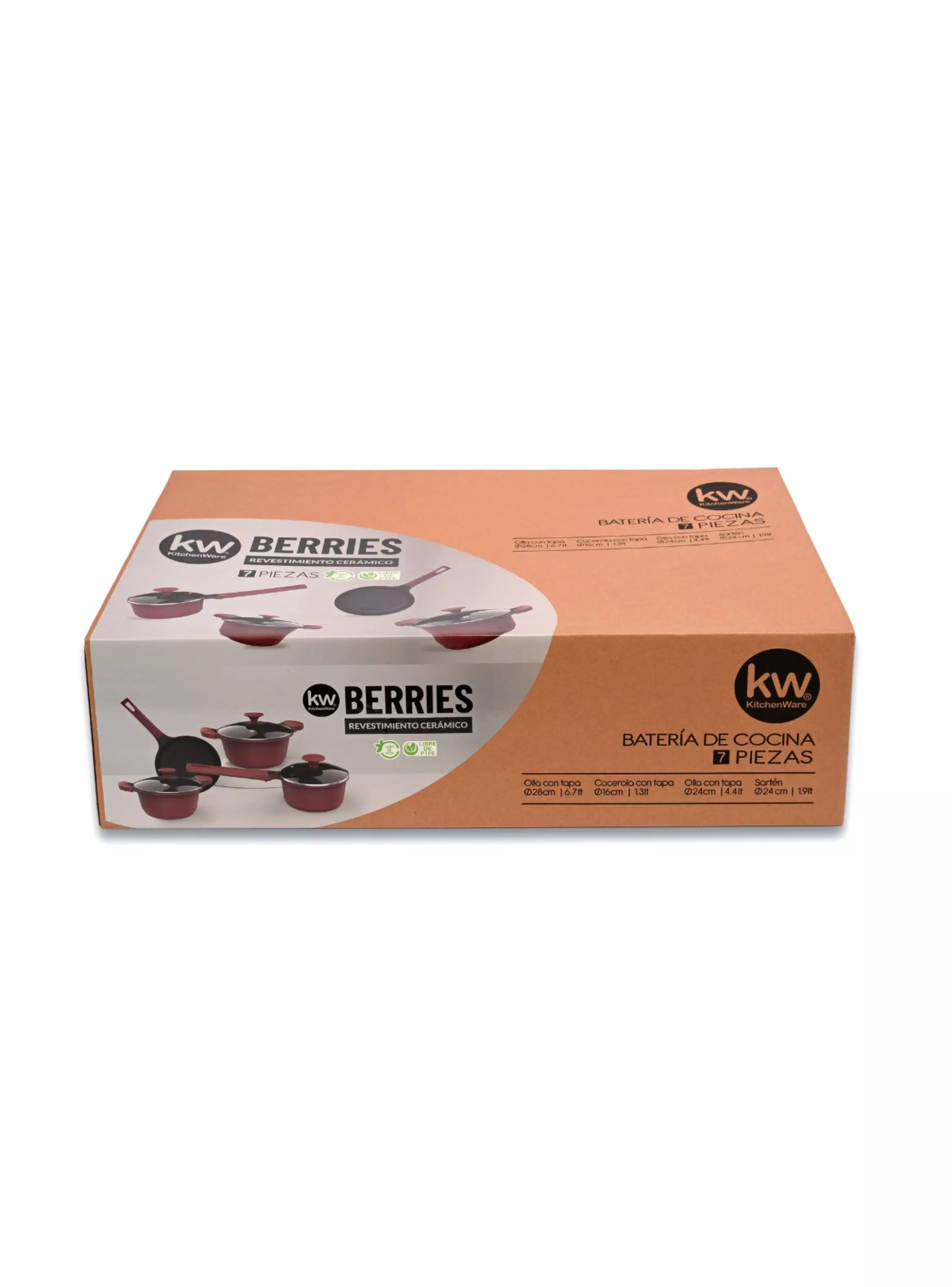 BATERIA DE COCINA 7 PIEZAS ALUMINIO FUNDIDO BERRIES-3