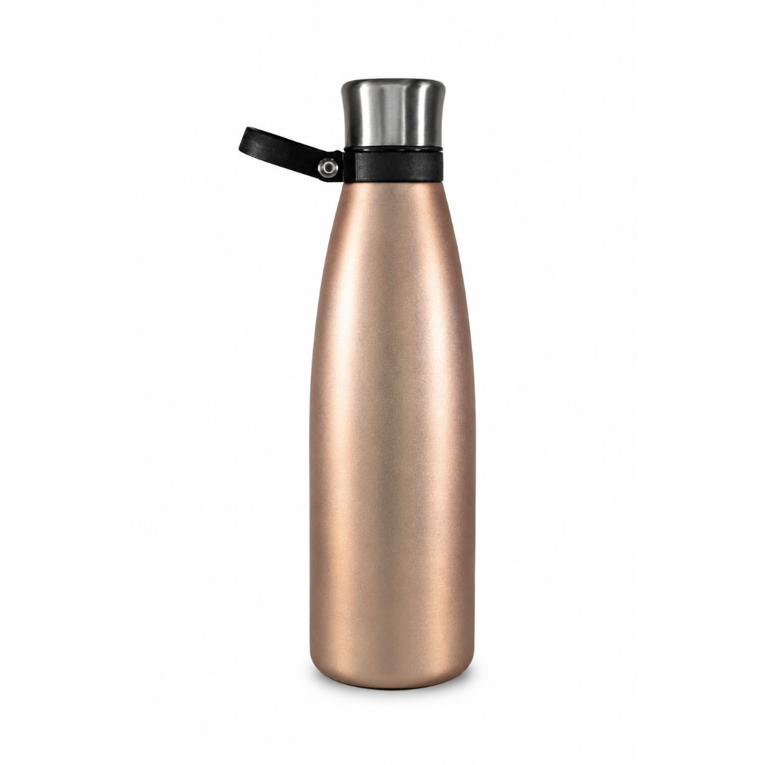 BOTELLA HIDRATACIÓN ACERO INOXIDABLE 500ML ROSE-3