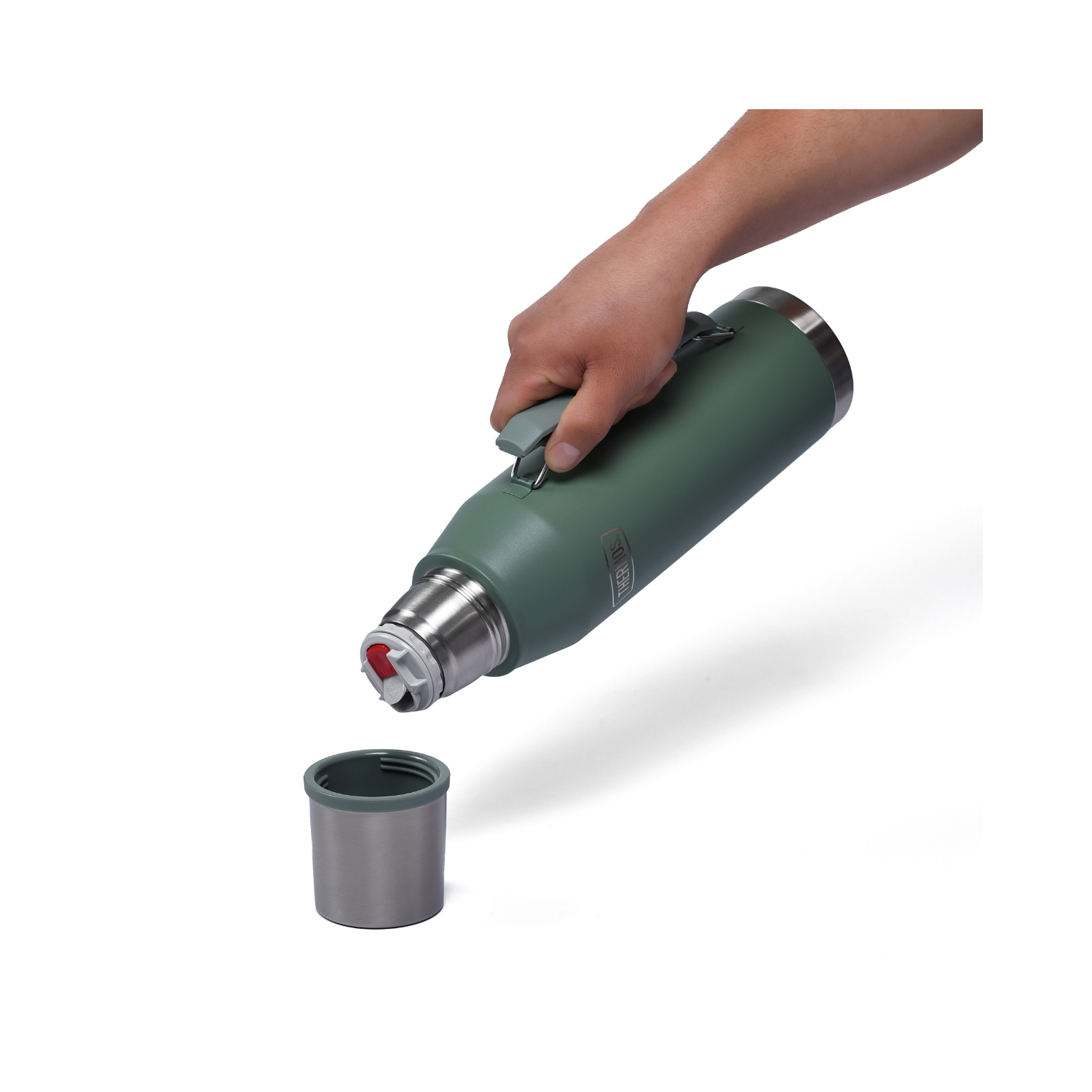 TERMO LIQUIDO ACERO INOX OUTDO 1.3 L VERDE-4