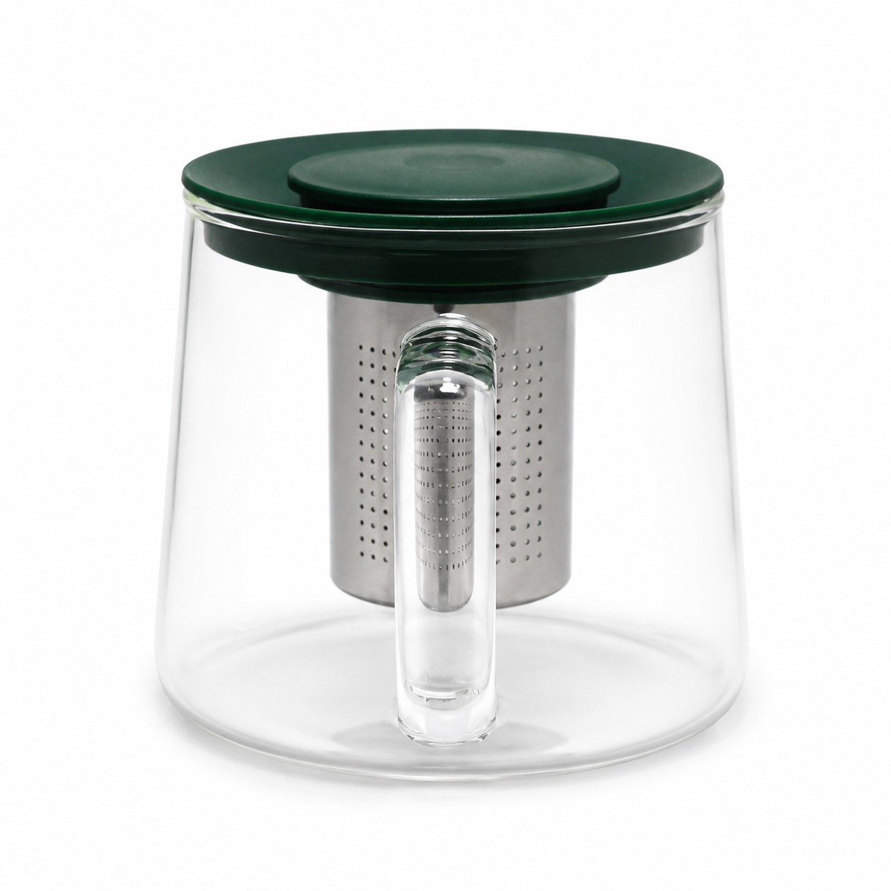 TETERA VIDRIO BOROSILICATO CON INFUSOR 1 LT VERDE-4