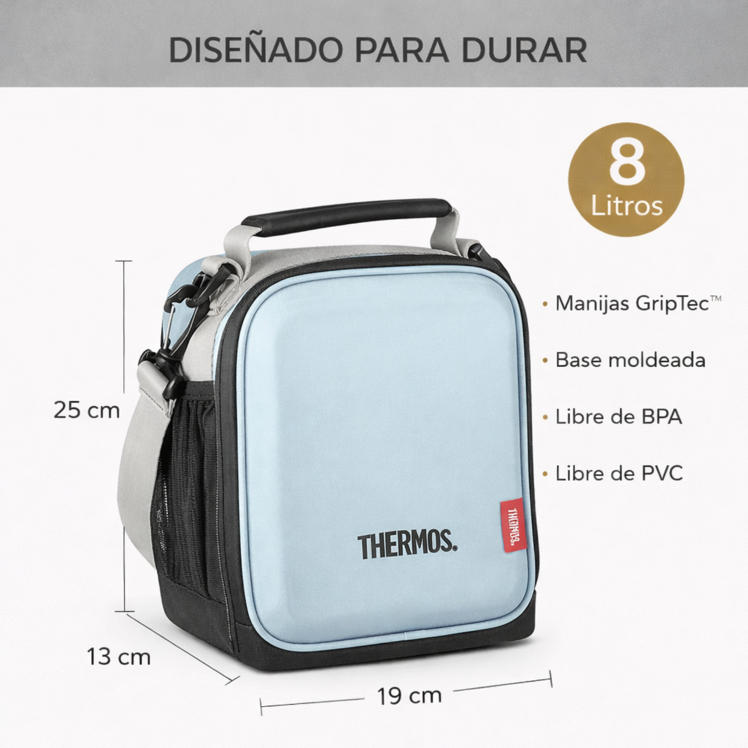 LONCHERA TERMICA ICON GLACIER 8 LT-1