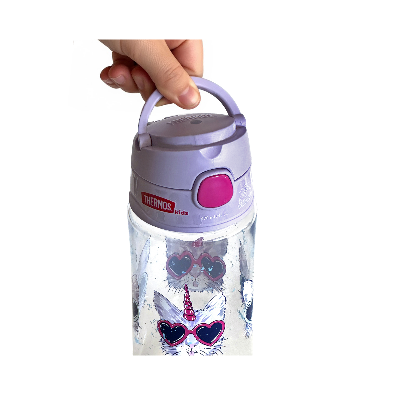 BOTELLA HIDRATACION TRITAN CATICORN 470ML-1