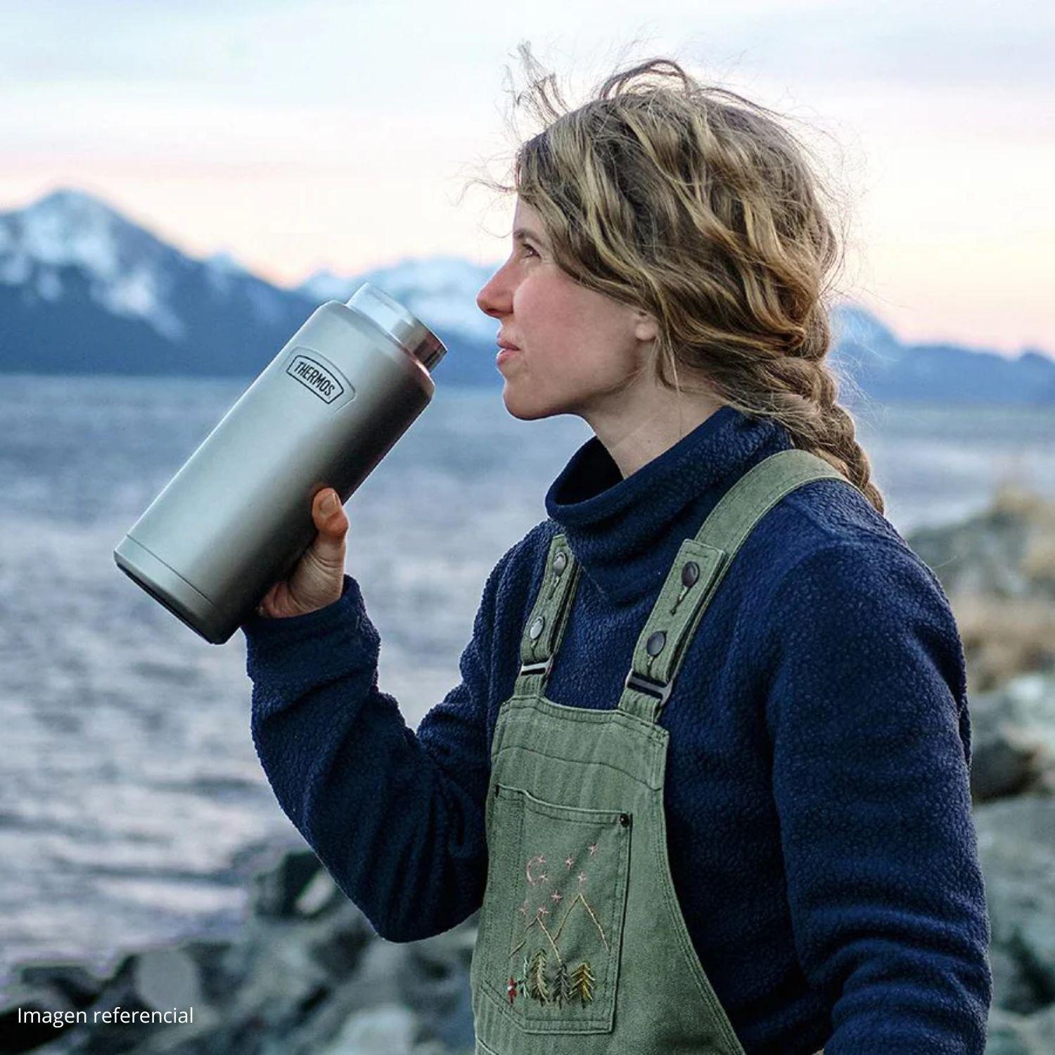 BOTELLA TAPA ACERO INOXIDABLE ICON 1.2L GRAPHITE-2