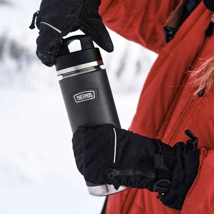 BOTELLA TAPA ACERO INOXIDABLE ICON 1.2L GRAPHITE-4